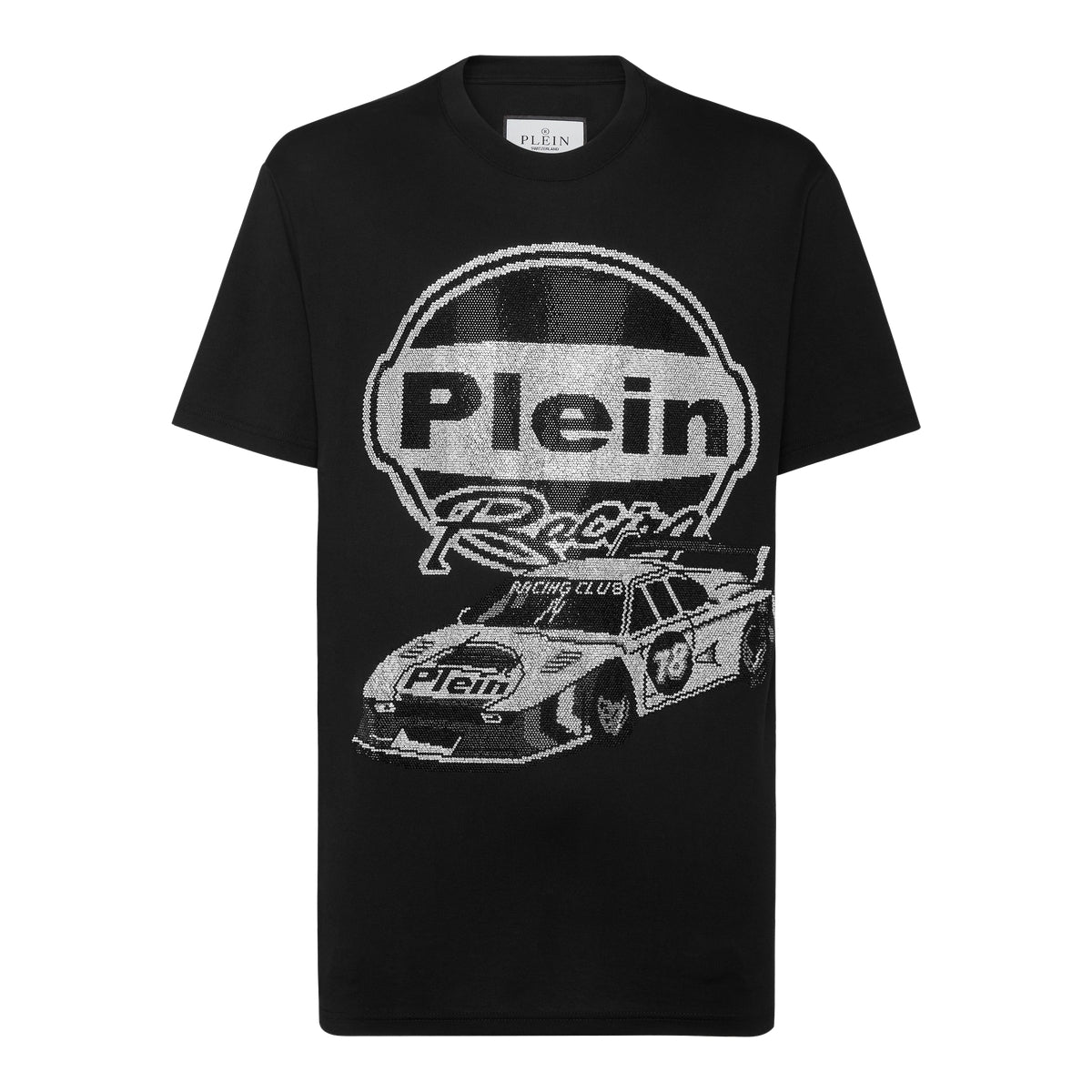 Jersey T-shirt Round Neck SS Strass Cars Racing