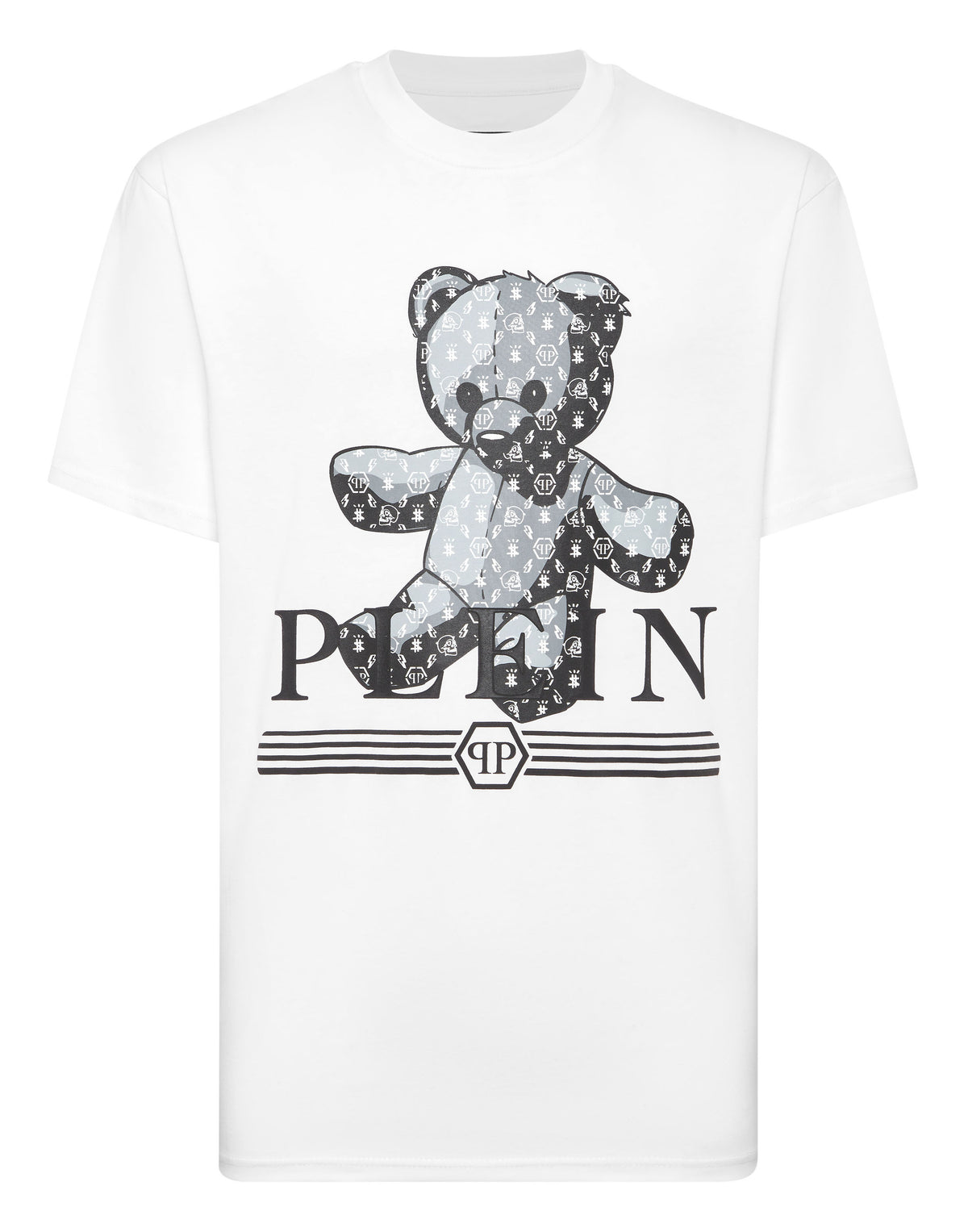 Round Neck T-Shirt Teddy Monogram