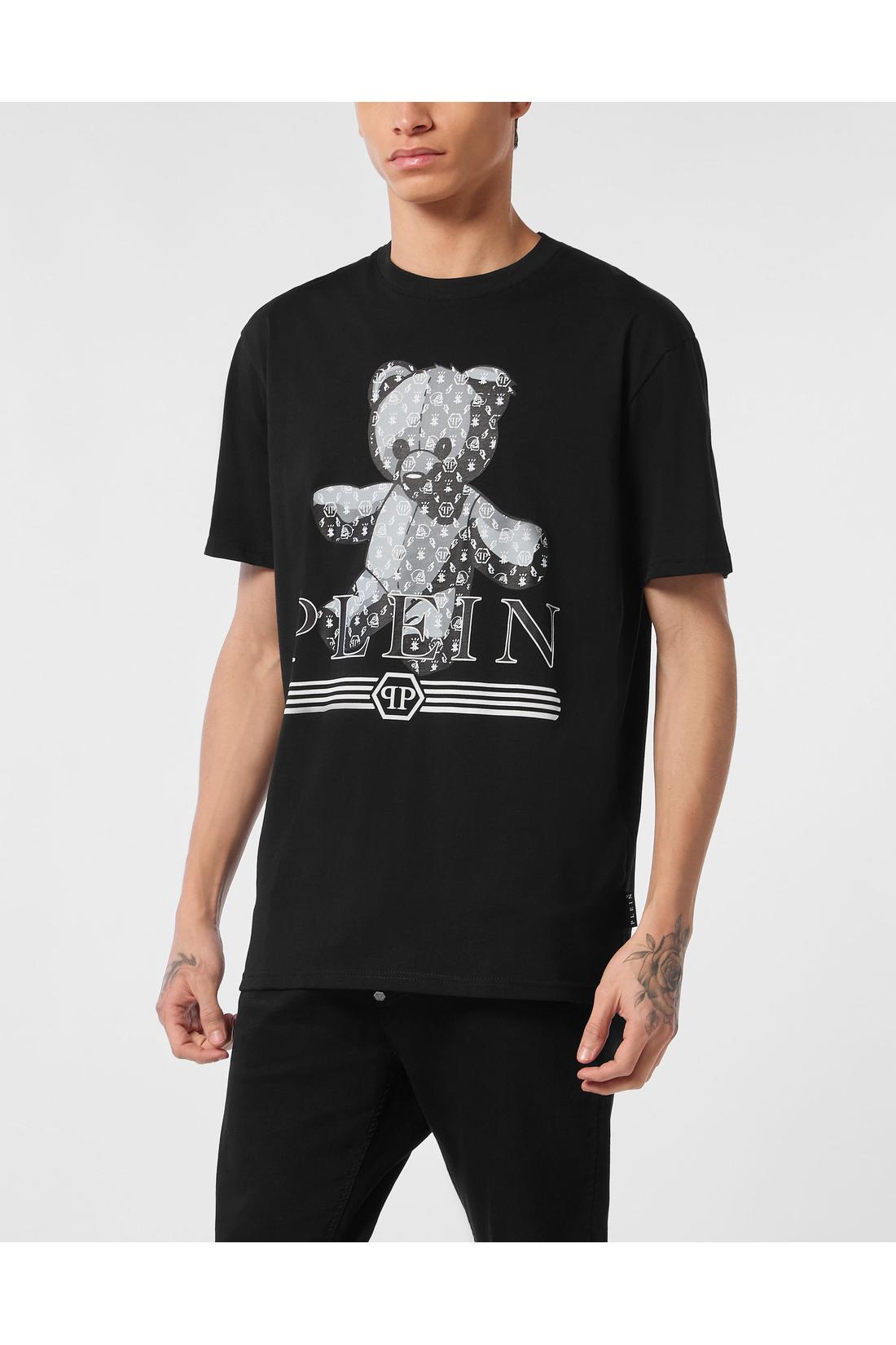 Round Neck T-Shirt Teddy Monogram