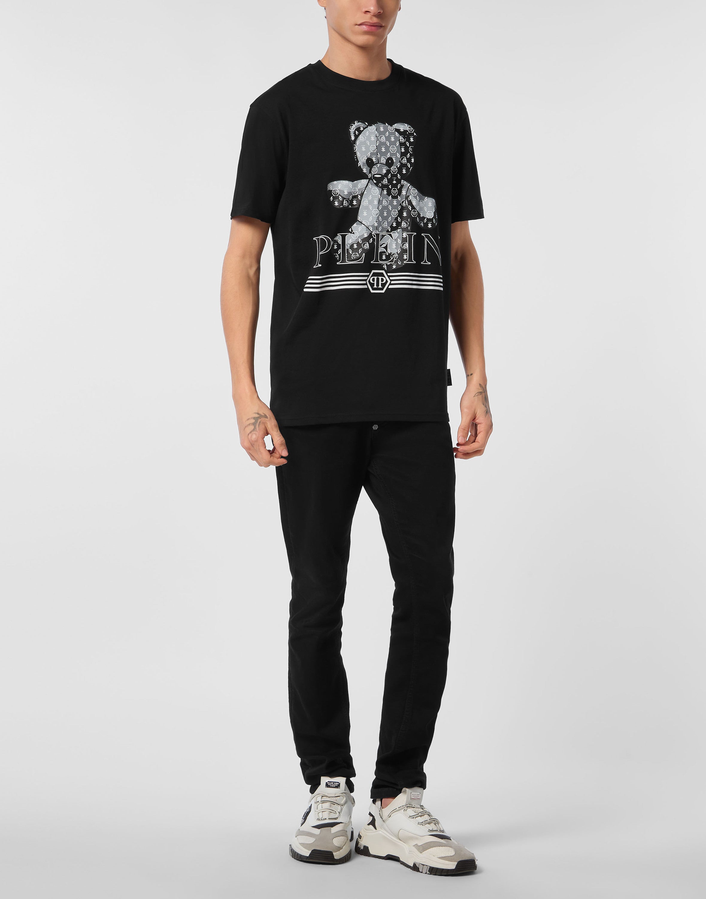 Round Neck T-Shirt Teddy Monogram