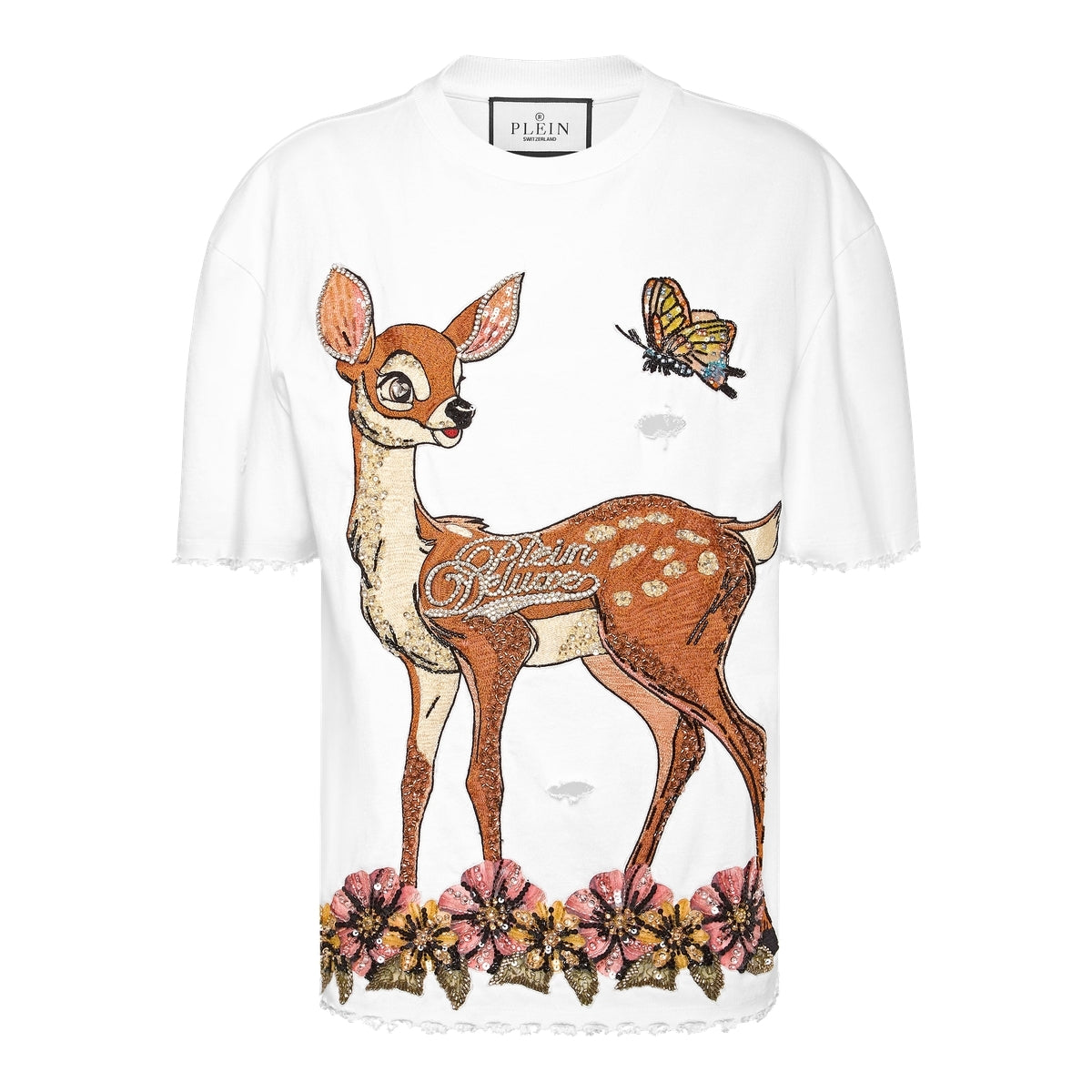 Man Fit Destroyed T-Shirt Fairy