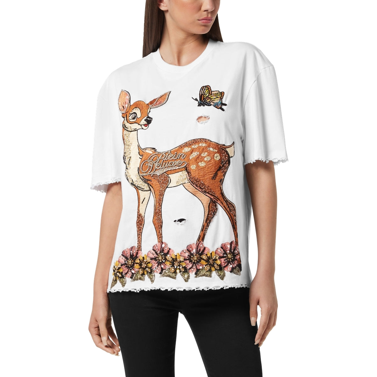 Man Fit Destroyed T-Shirt Fairy