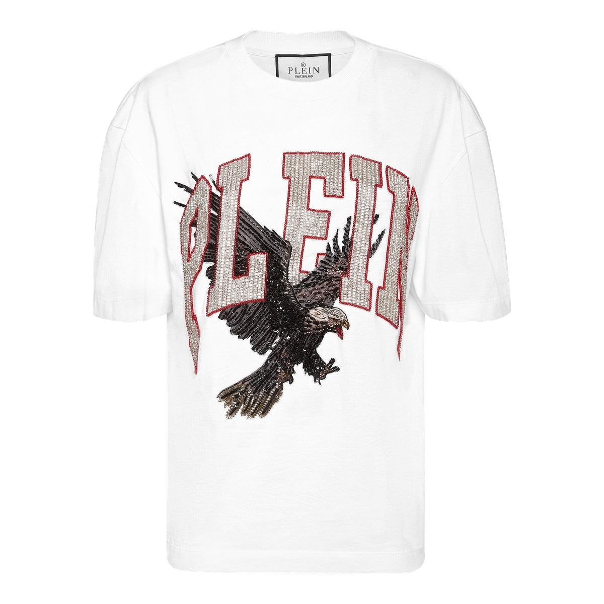 Man Fit T-Shirt Plein Eagle