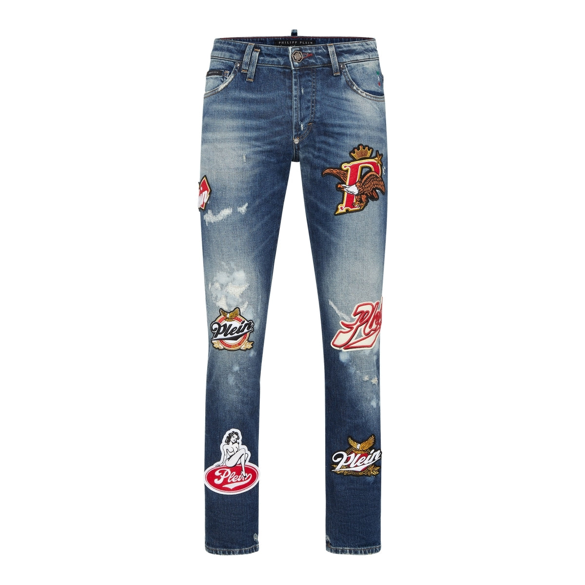 Super Straight Cut Jeans Plein Beers