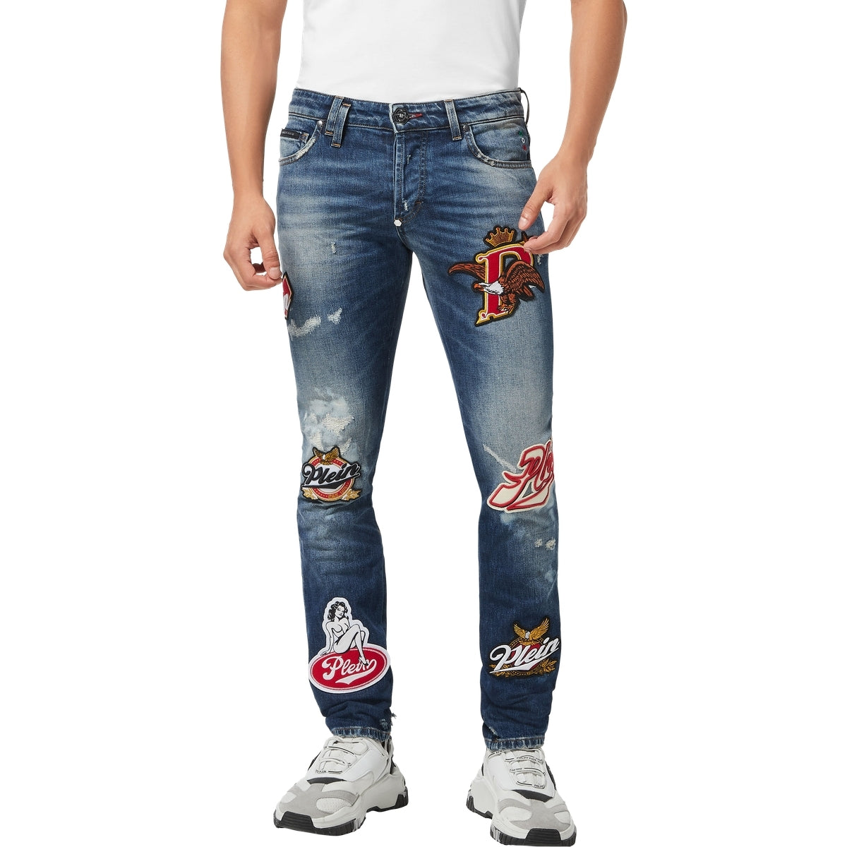 Super Straight Cut Jeans Plein Beers