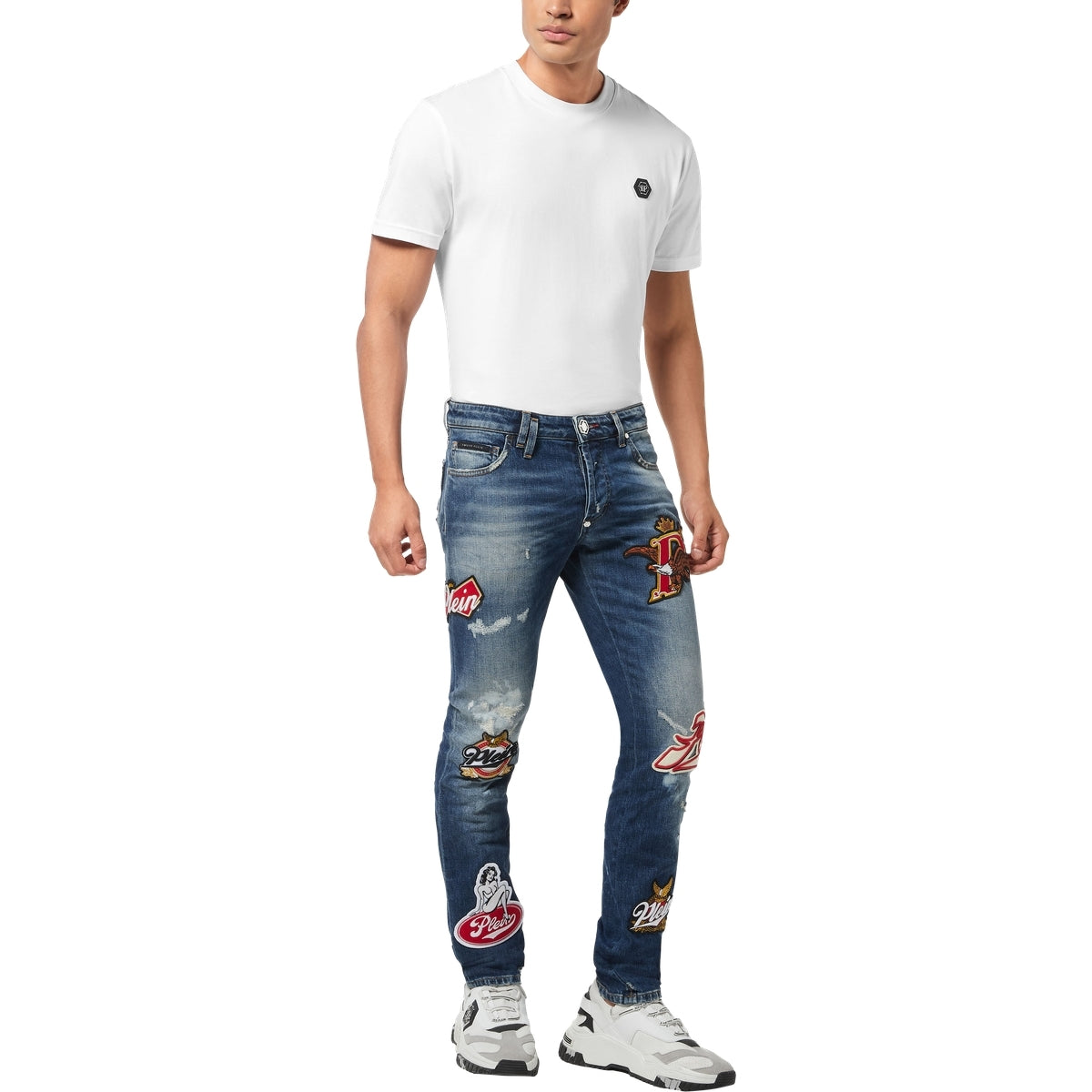 Super Straight Cut Jeans Plein Beers