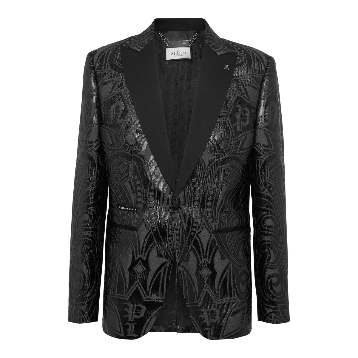 Jacquard Lord Fit Blazer Gothic Plein