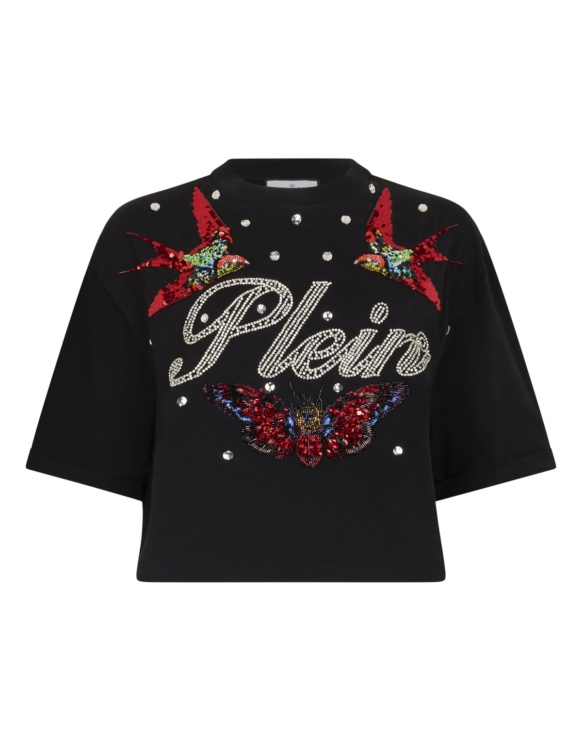 Cropped T-Shirt Tattoo Strass