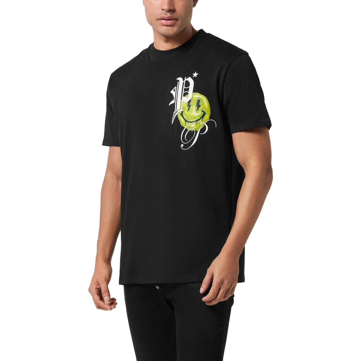 Round Neck T-Shirt Smile Balloon