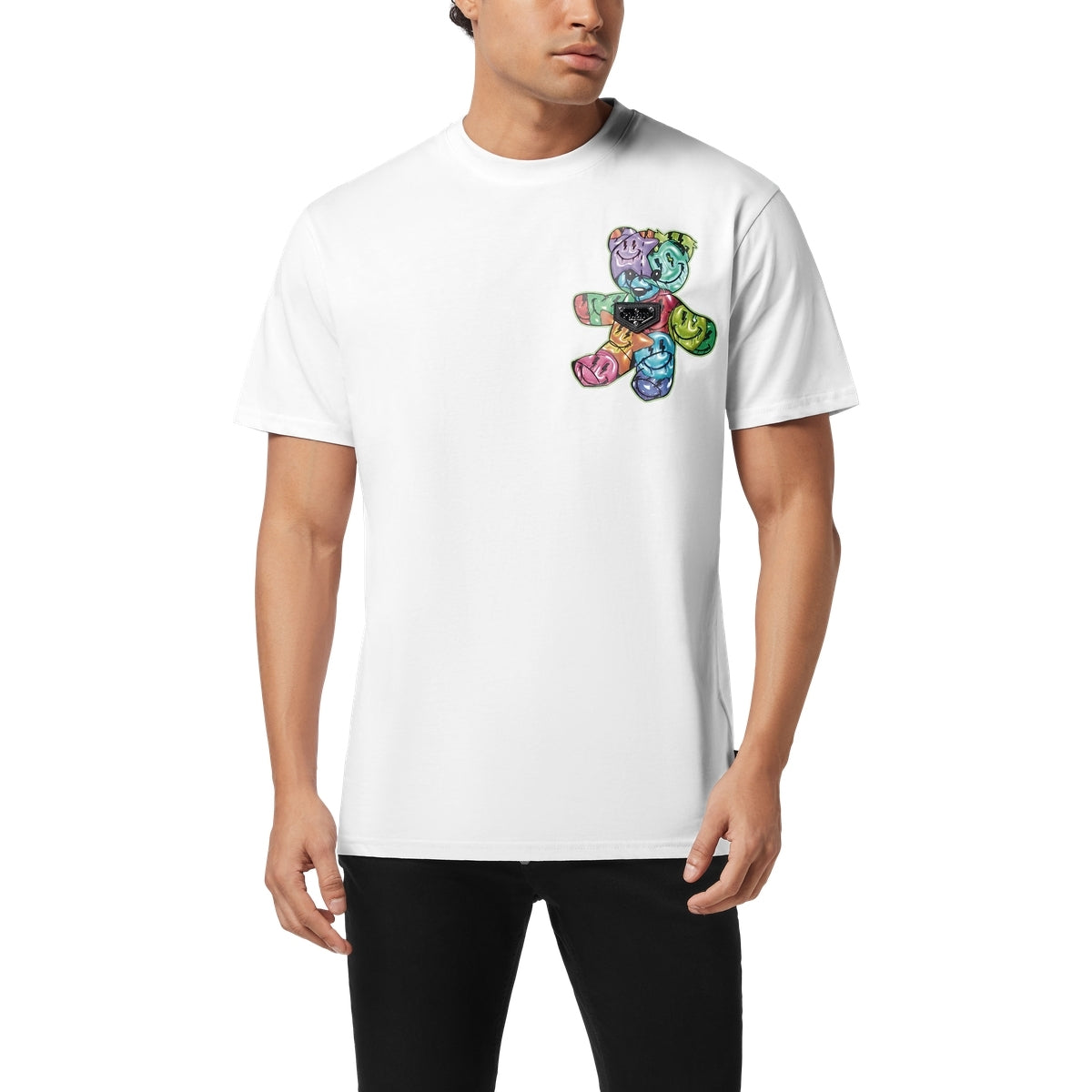 Round Neck T-Shirt Teddy Balloon
