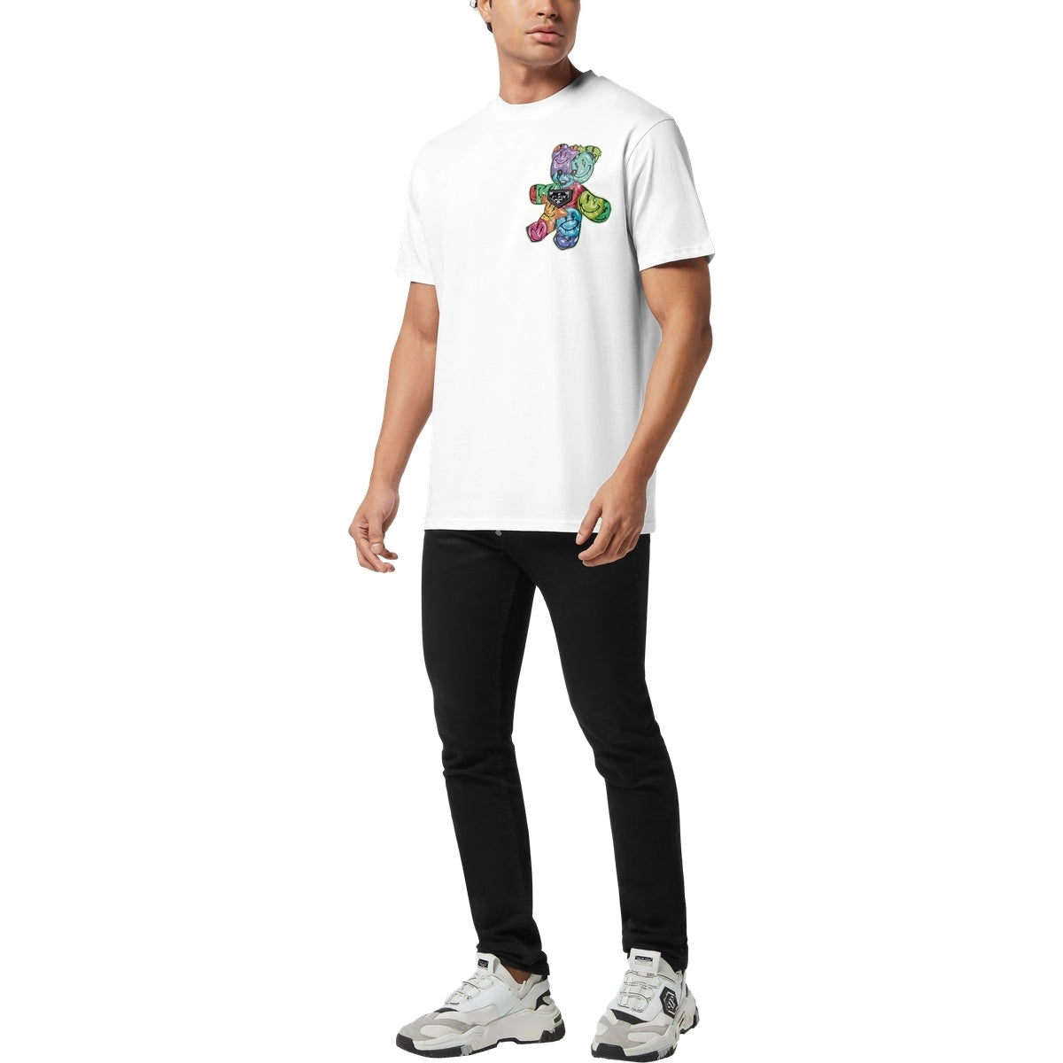 Round Neck T-Shirt Teddy Balloon