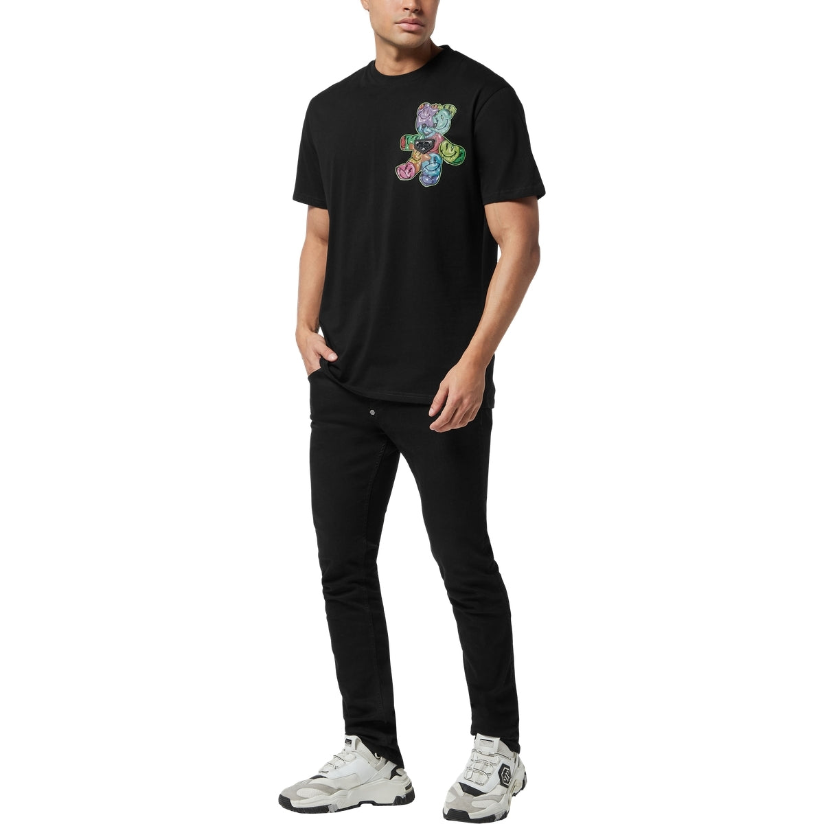 Round Neck T-Shirt Teddy Balloon