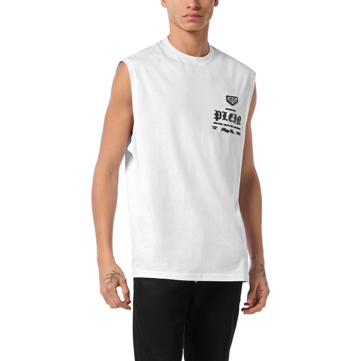 Sleeveless Round Neck T-Shirt