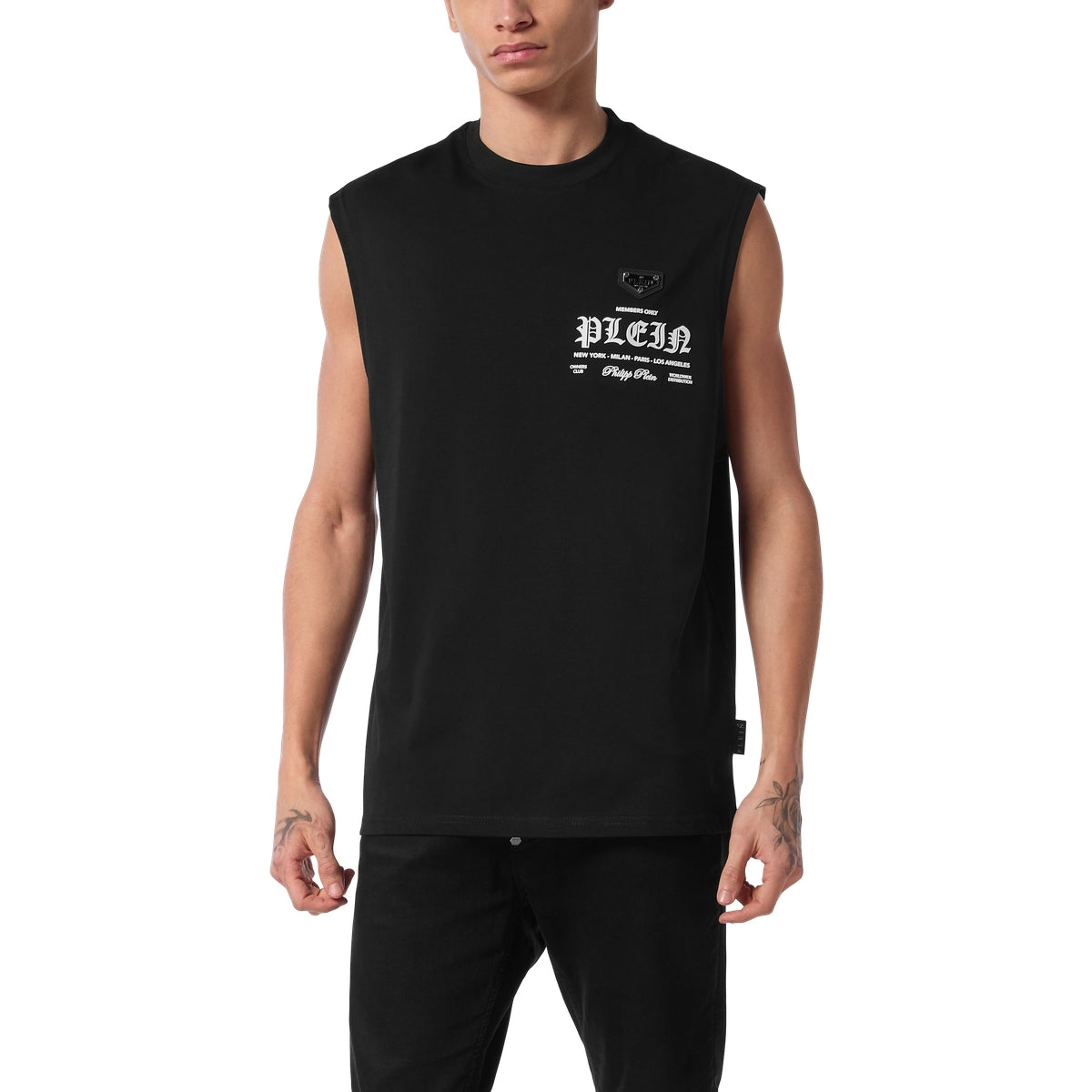 Sleeveless Round Neck T-Shirt