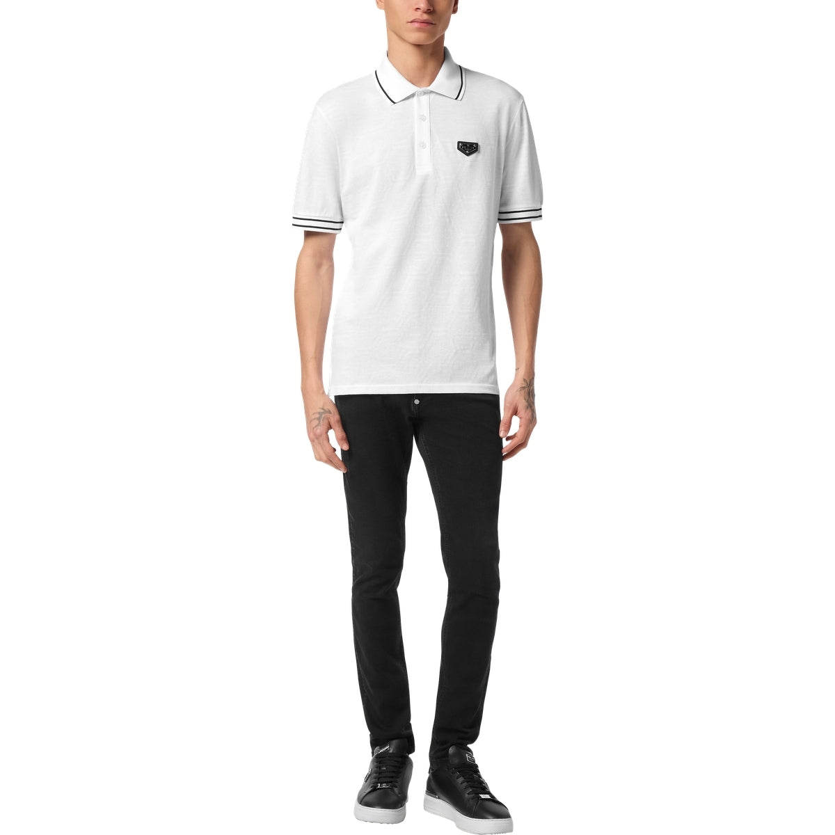 Jacquard Polo T-Shirt Monogram