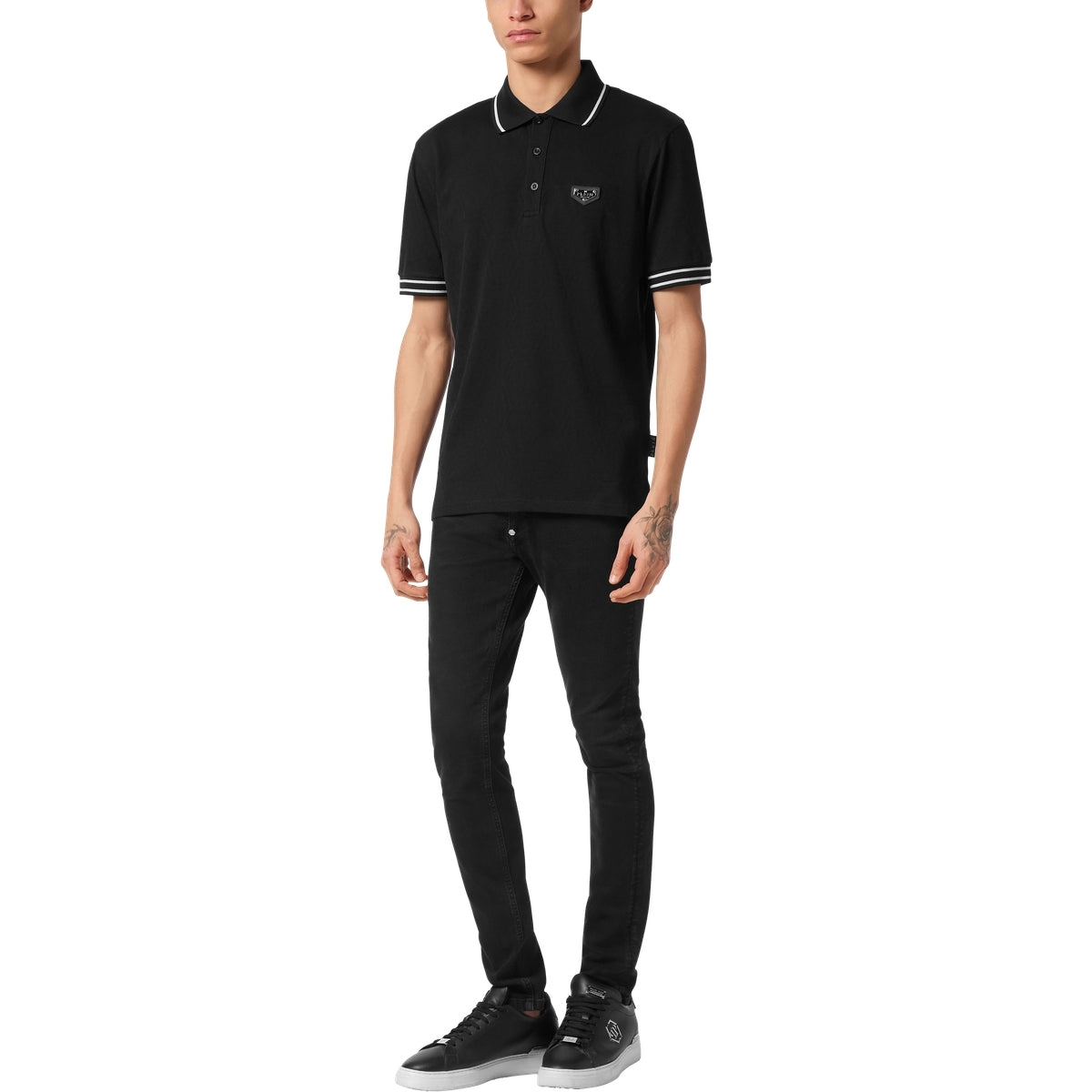 Jacquard Polo T-Shirt Monogram