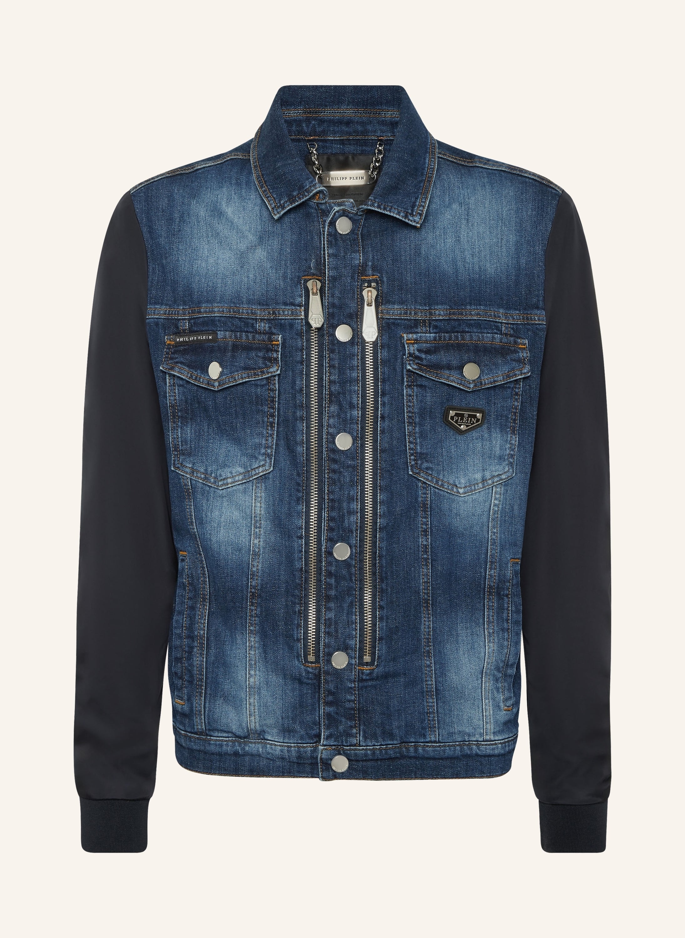 Composed Denim Zip Jacket College