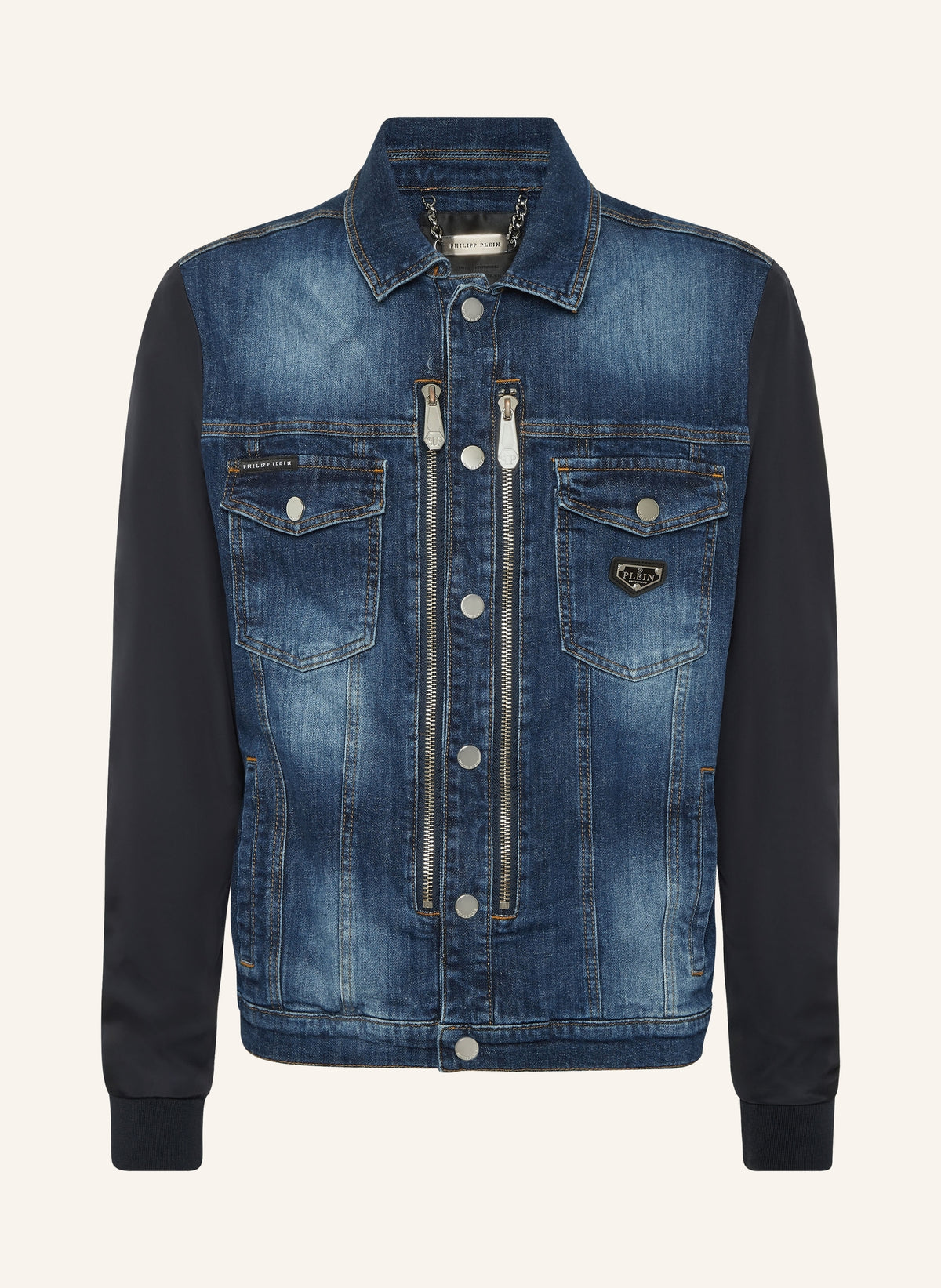 Composed Denim Zip Jacket College