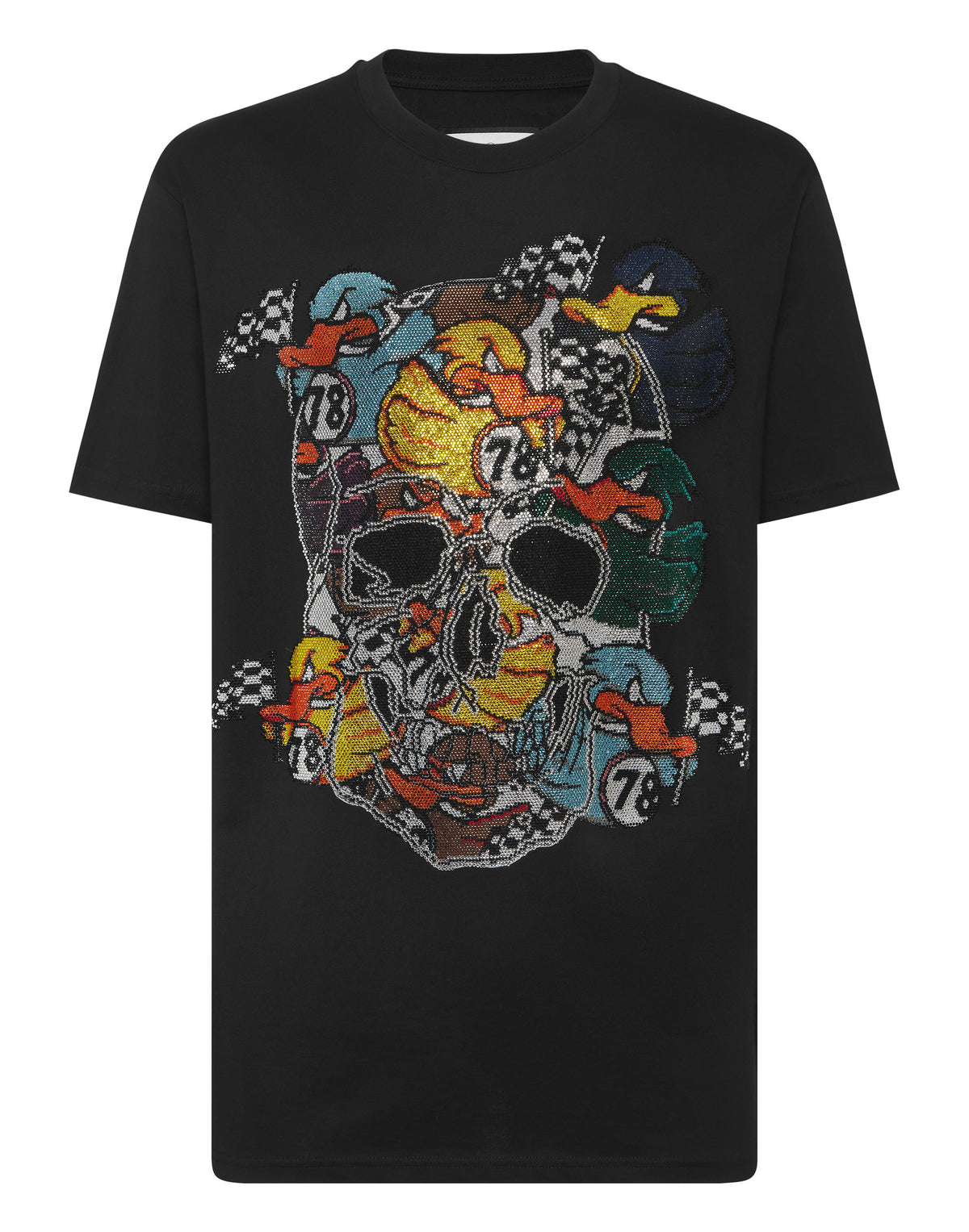 Philipp Plein T-shirt Round Neck SS Tee Plein Duck, Shirts
