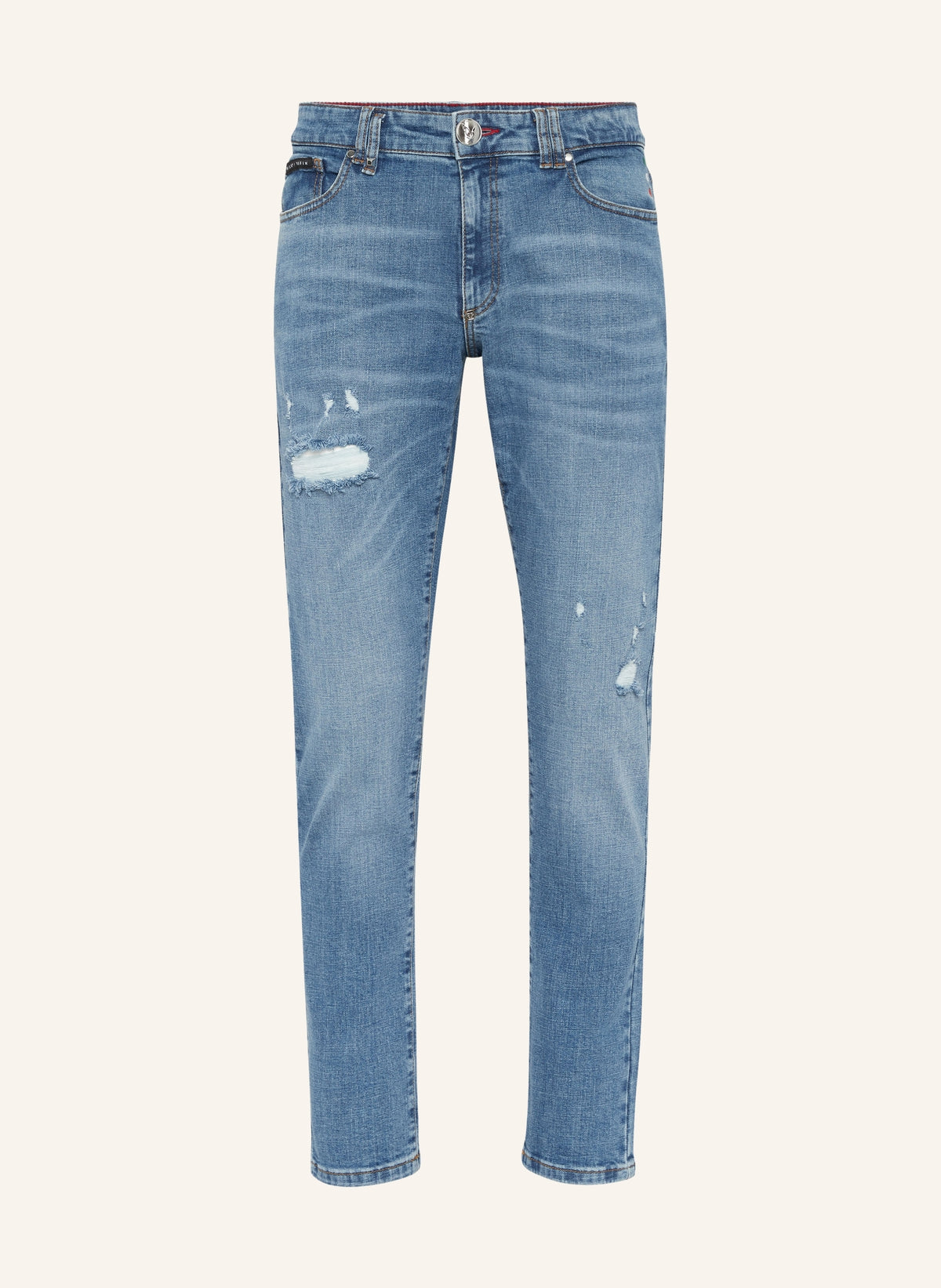 Destroyed Slim Fit Jeans