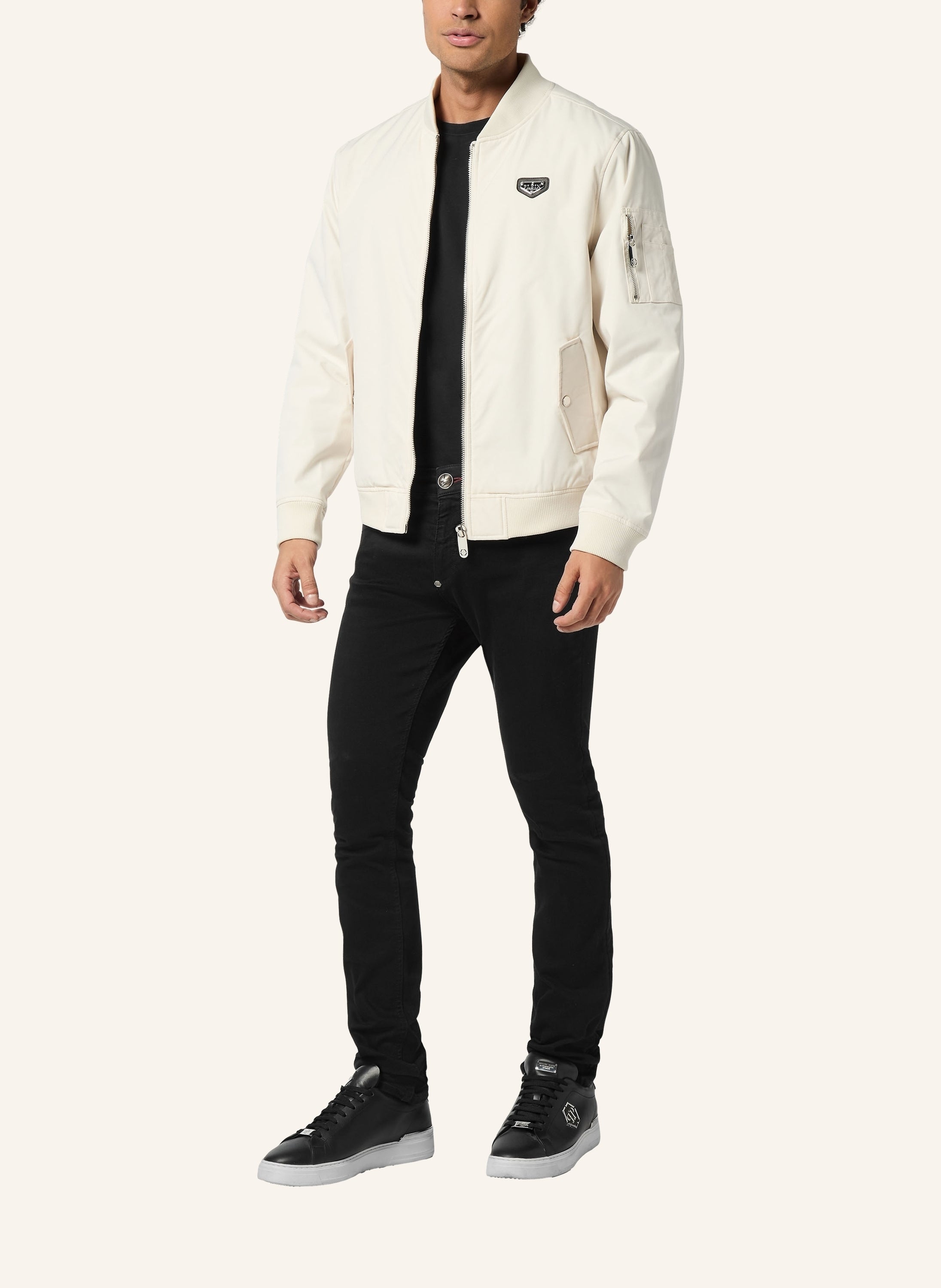 Nylon Bomber Jacket