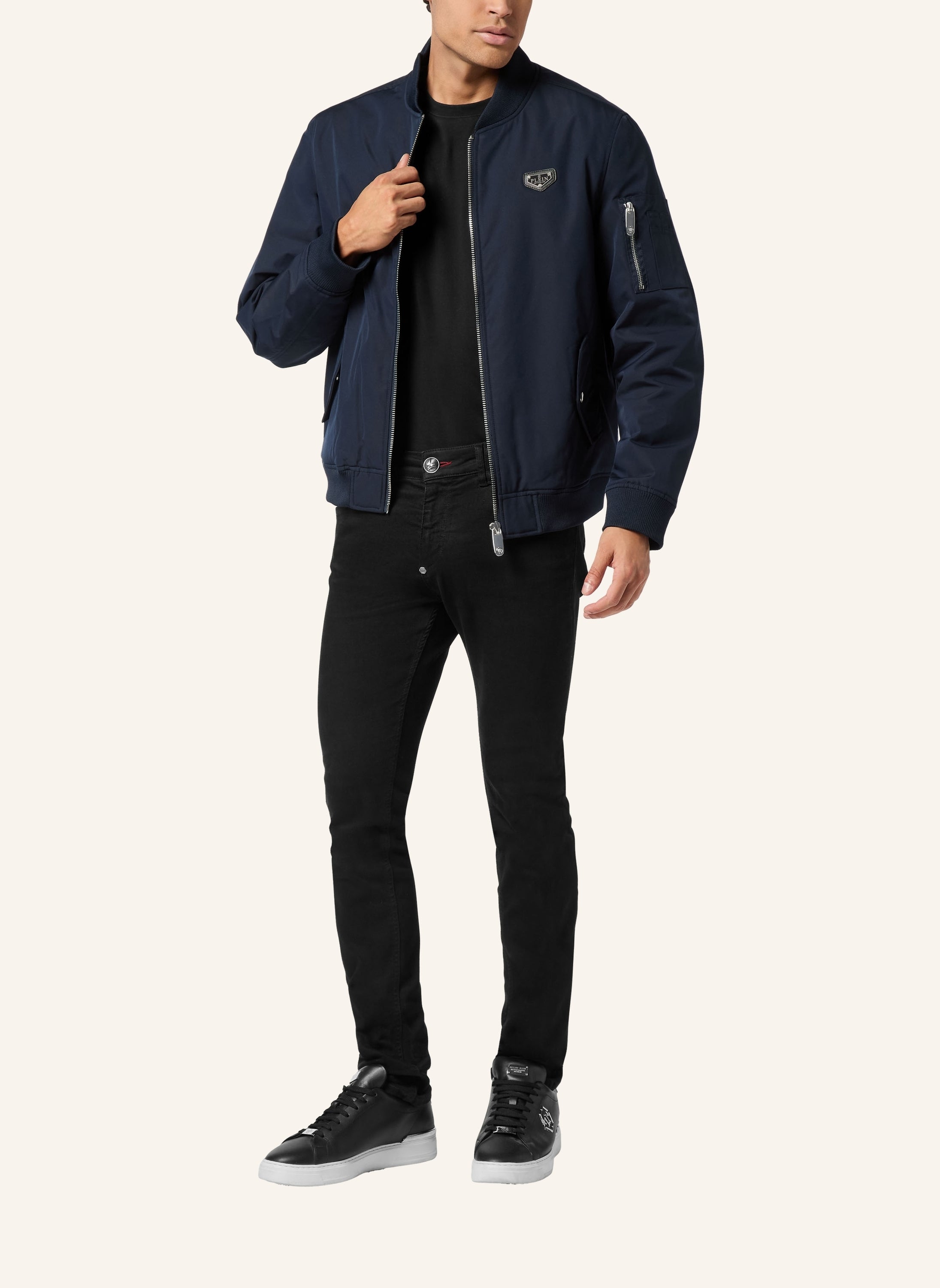 Nylon Bomber Jacket