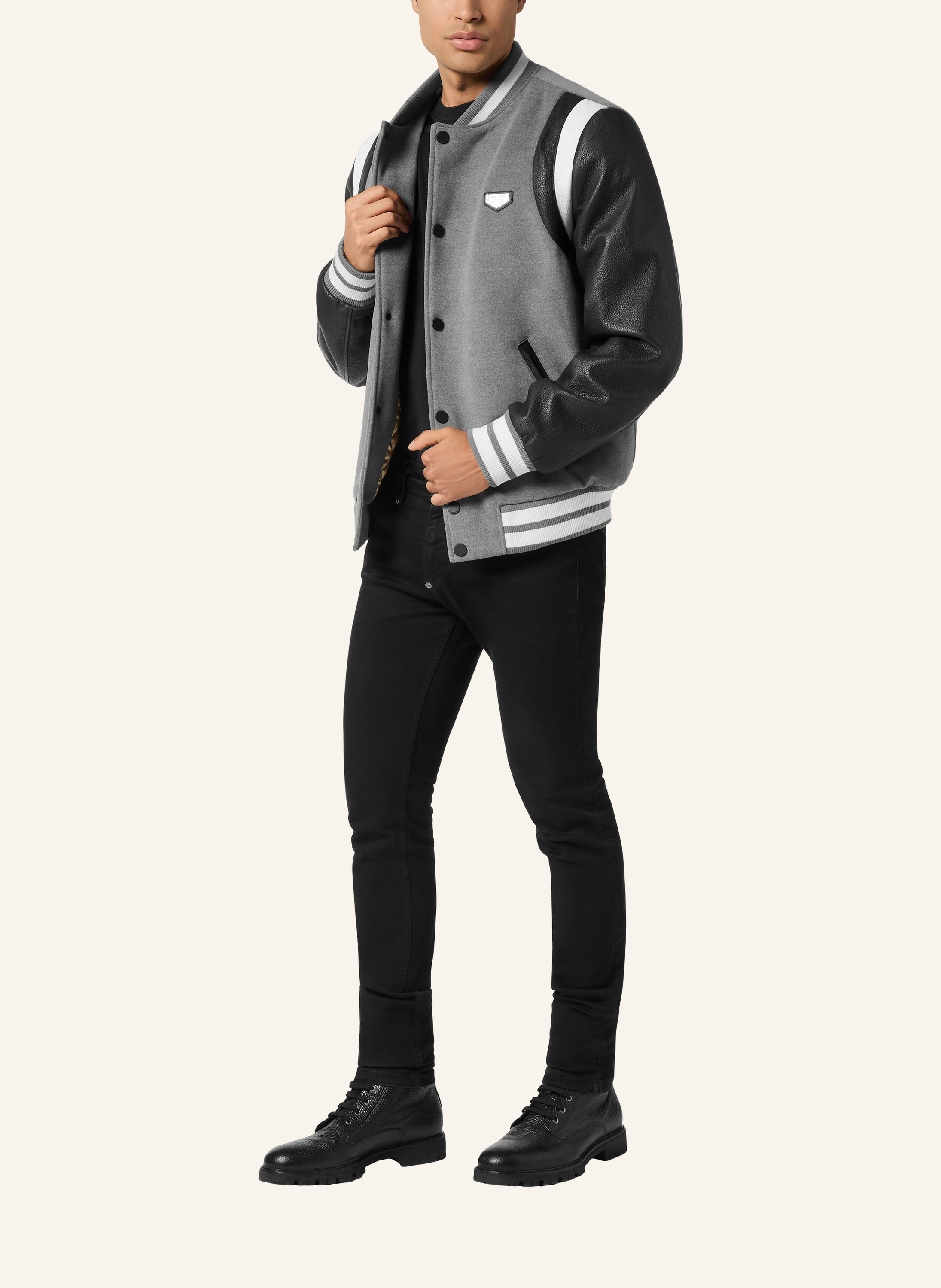 Composed Bomber Jacket