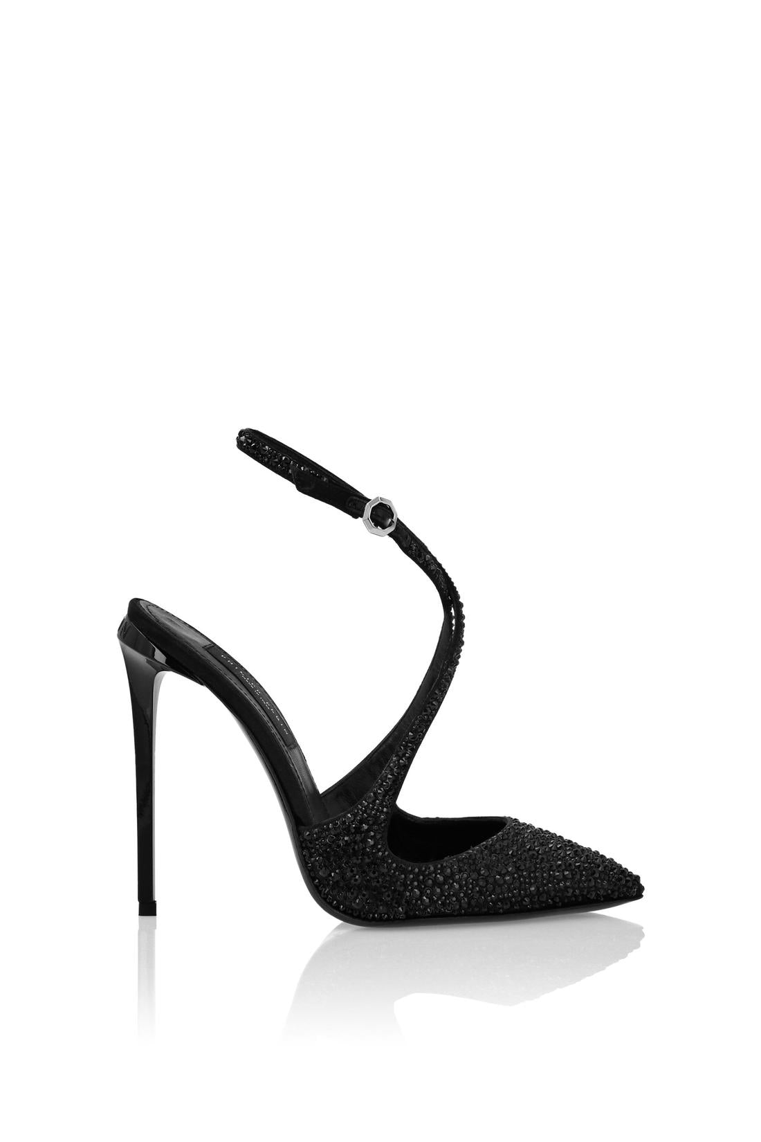 Philipp Plein Slingback Shoes Strass, Schuhe