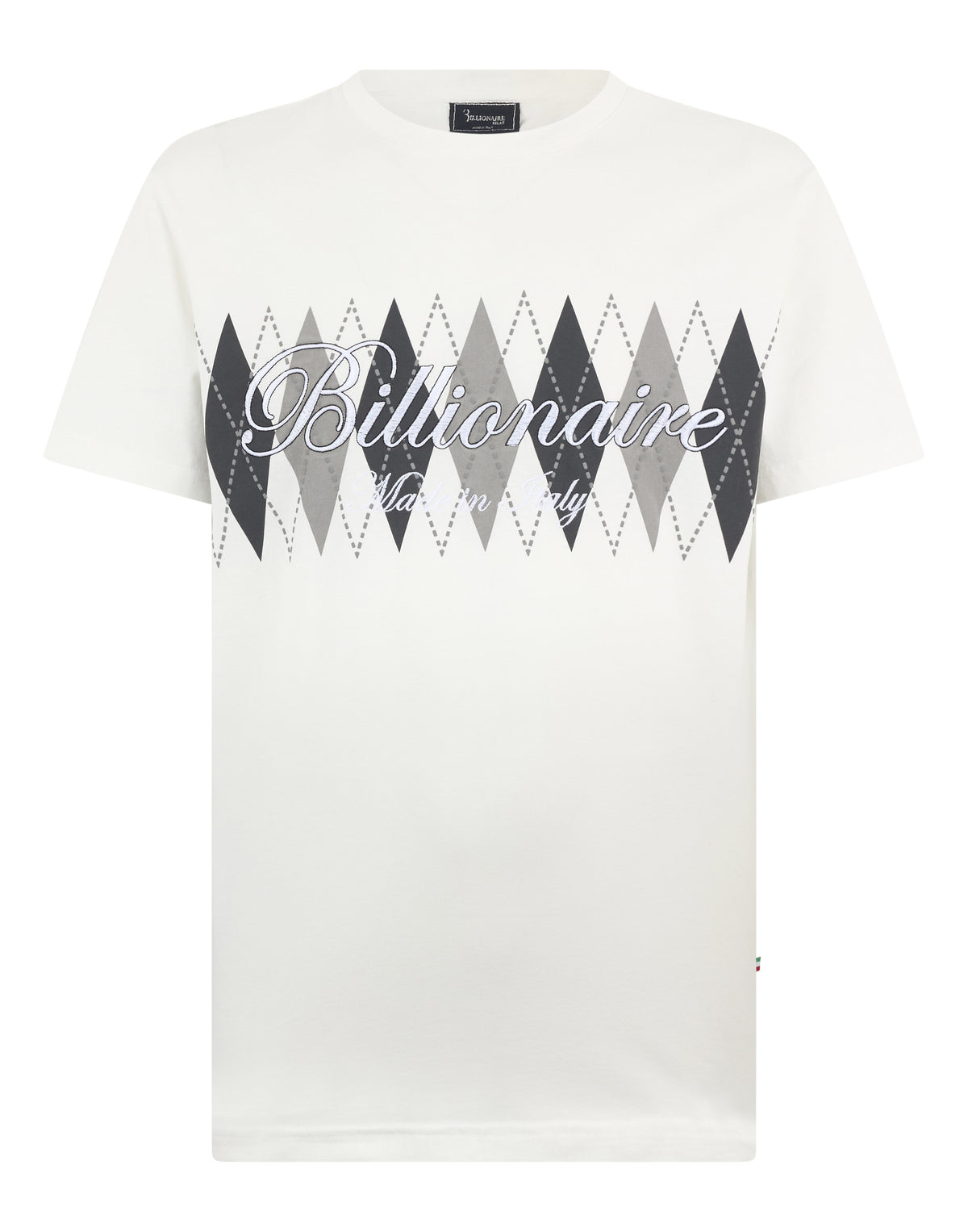 Embroidered T-shirt Round Neck SS