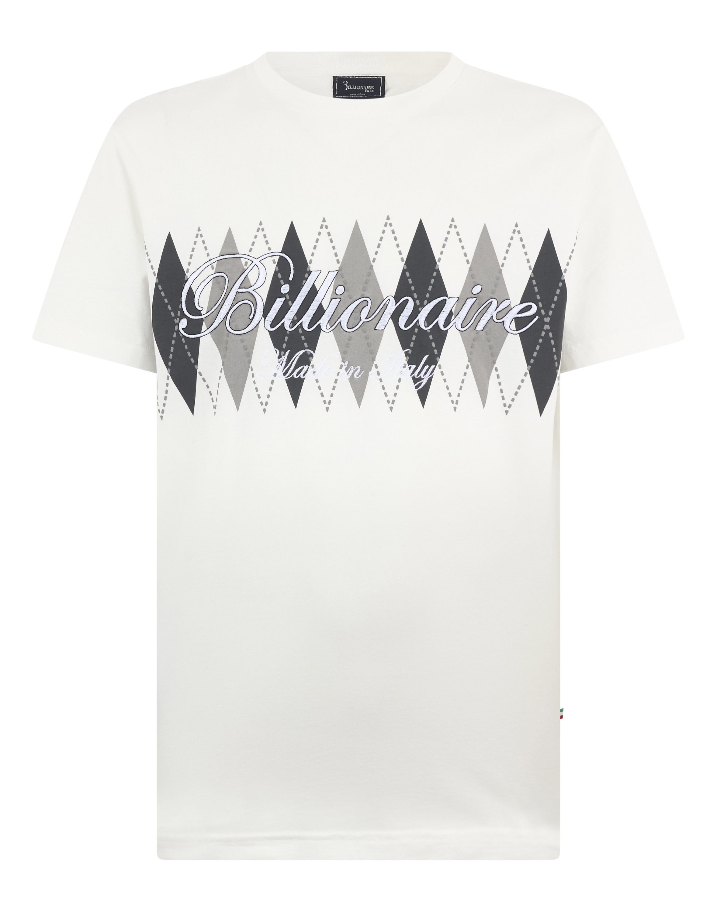 Embroidered T-shirt Round Neck SS