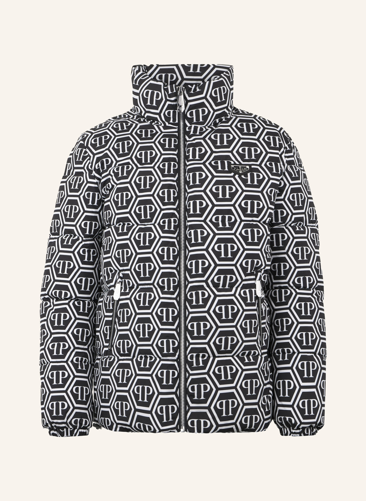Nylon Puffer Jacket Monogram