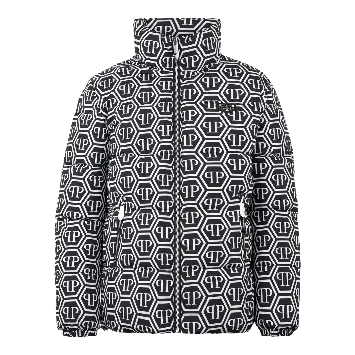 Nylon Puffer Jacket Monogram