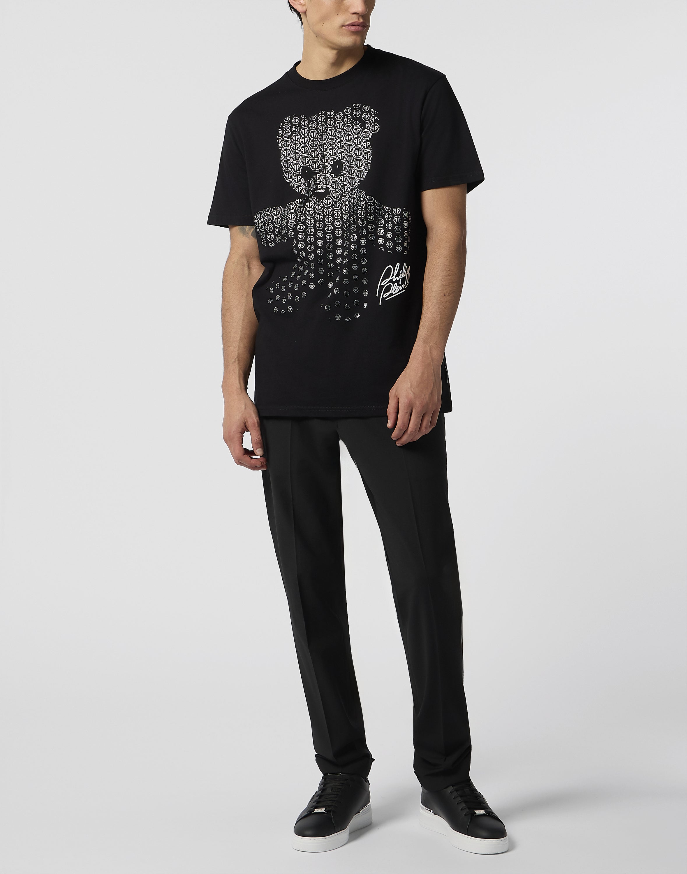 Round Neck T-Shirt Teddy Strass Teddy Bear
