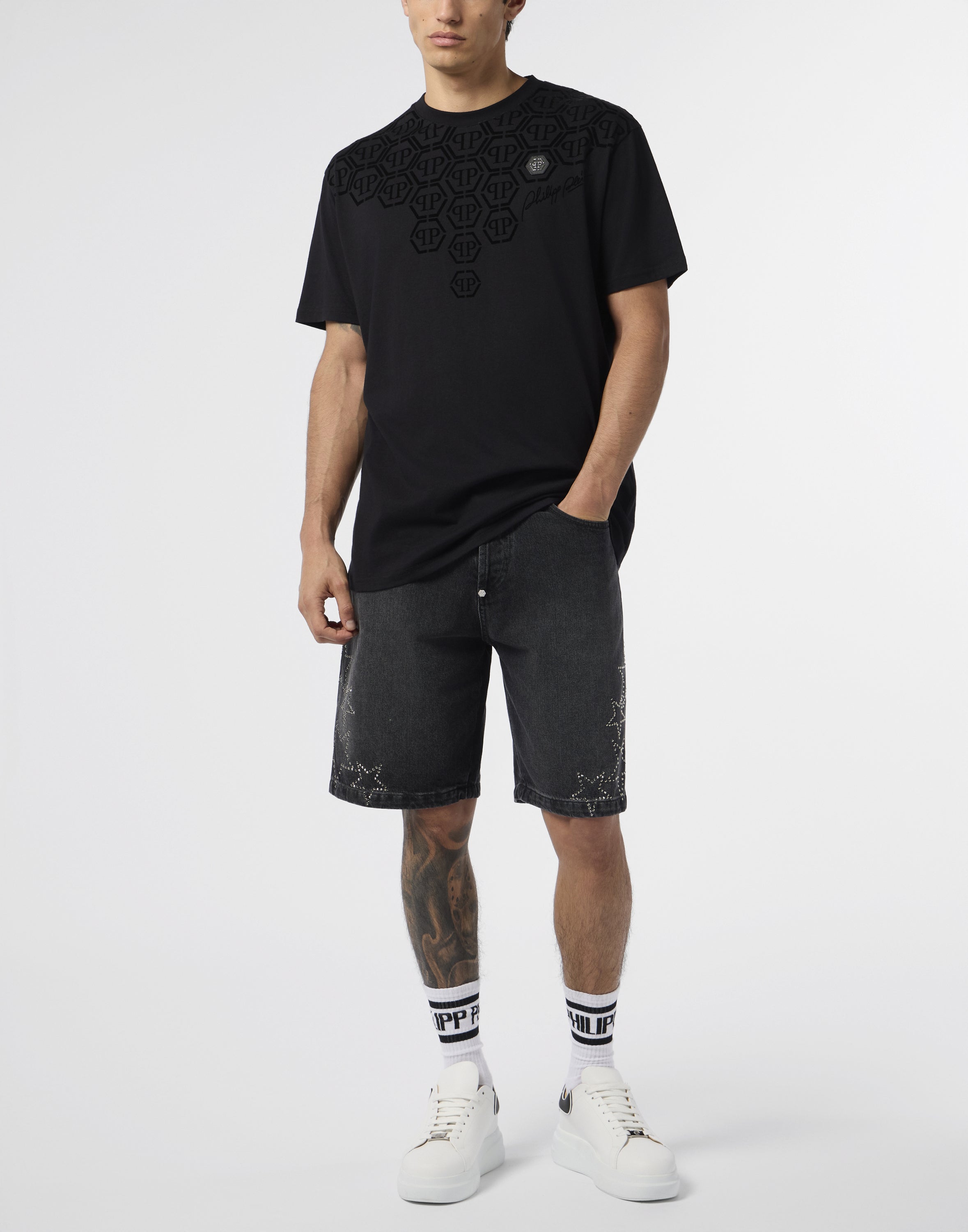 Round Neck T-Shirt Degrade Monogram Monogram