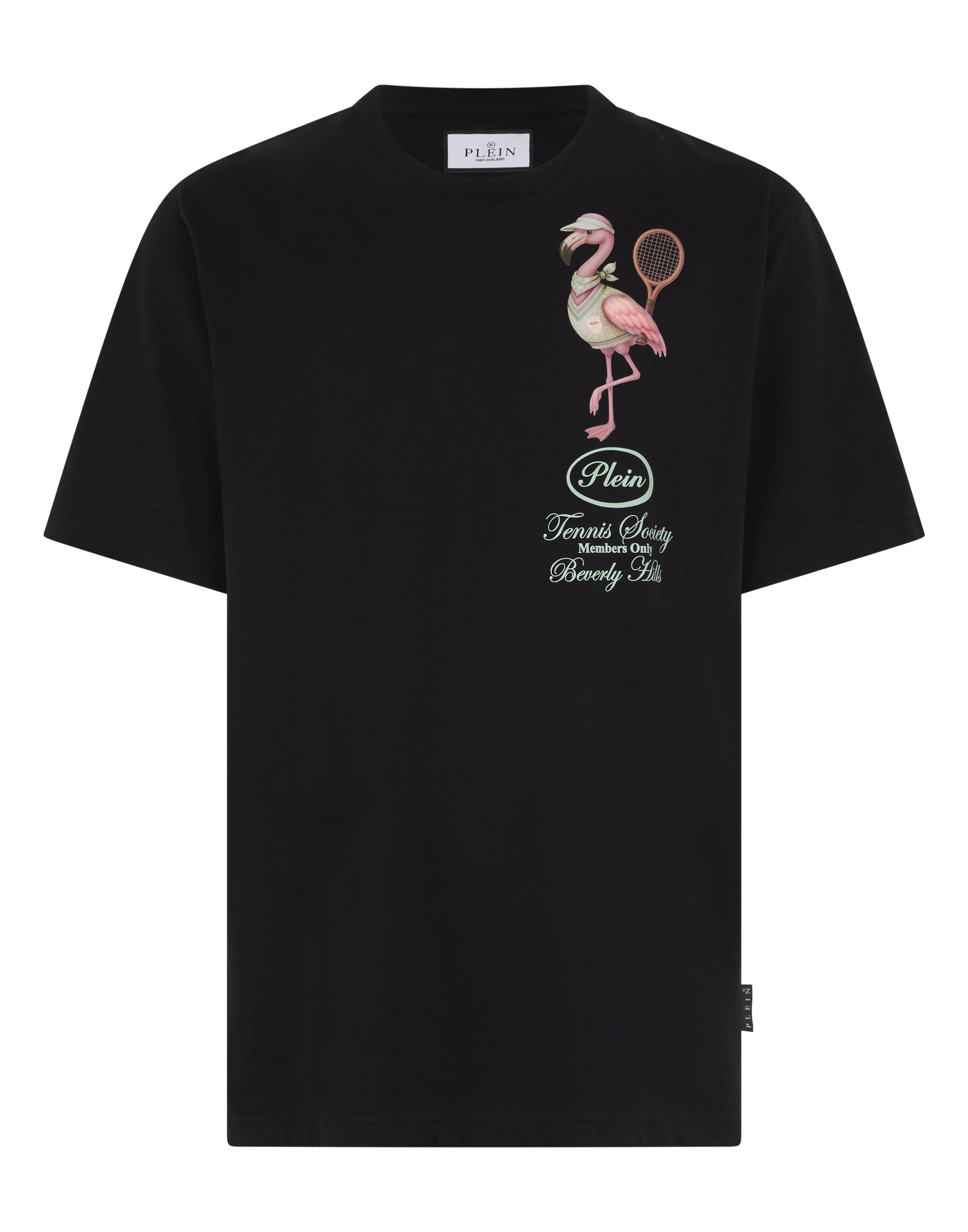Round Neck T-Shirt Flamingo Tennis Society