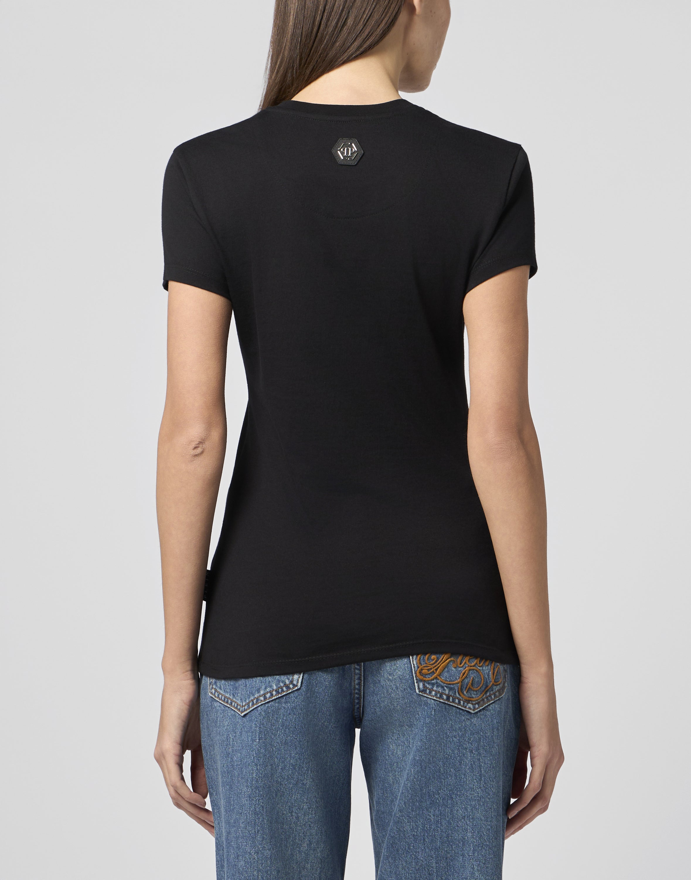 Sexy Pure Fit T-Shirt Tennis Club Strass