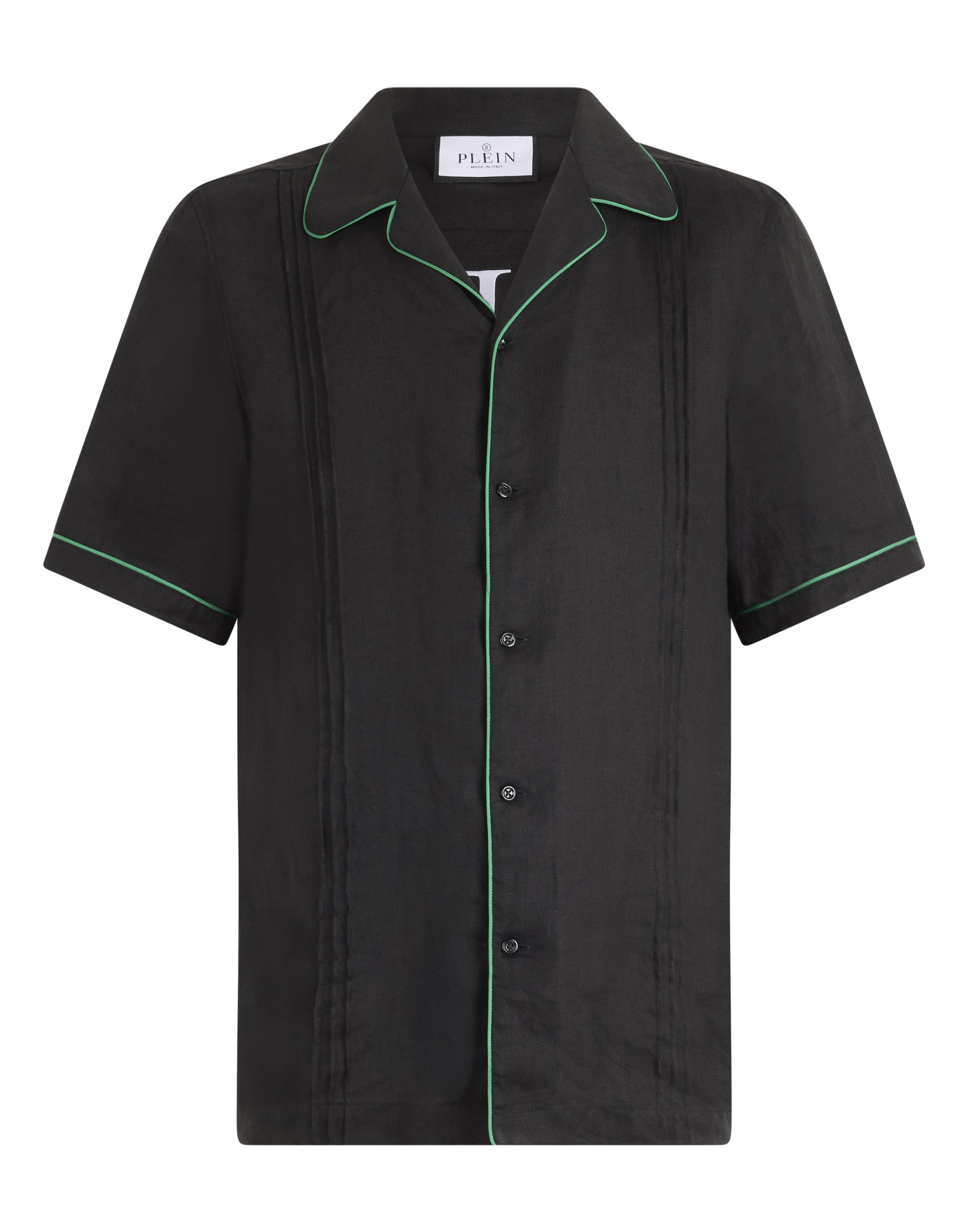 Linen Bowling Shirt Plein Tennis
