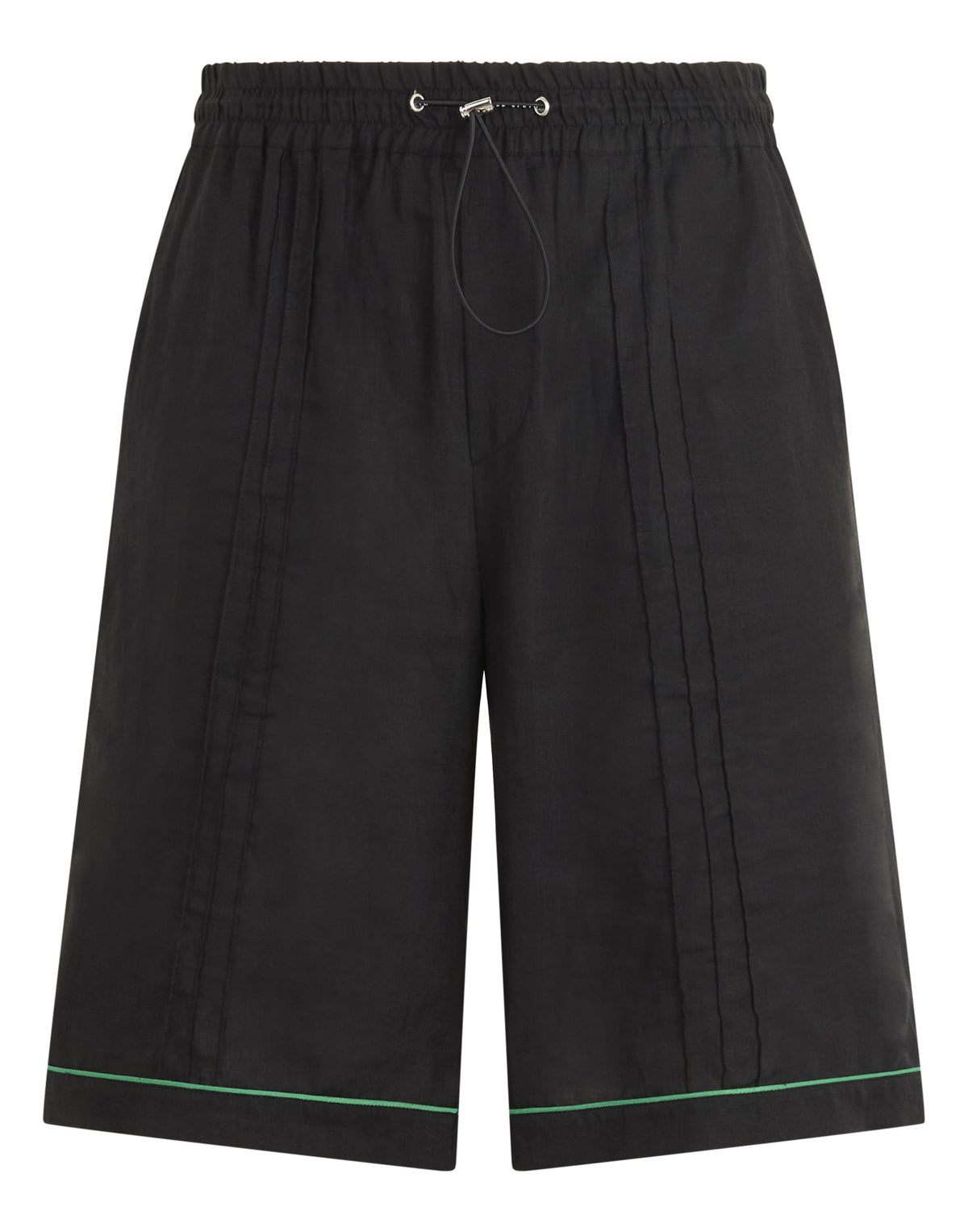Linen Drawstring Shorts Plein Tennis