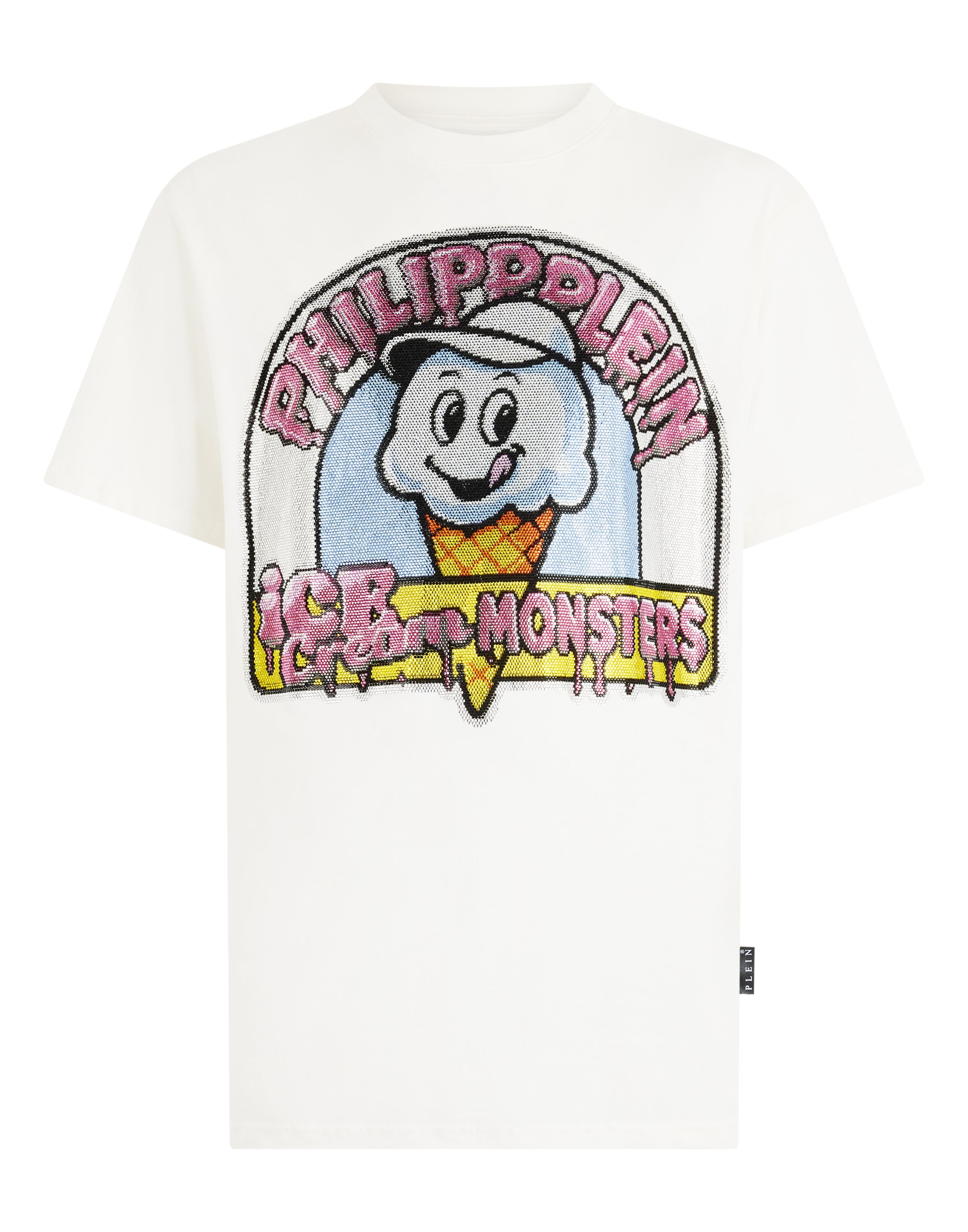 Round Neck T-Shirt Ice Cream Monsters