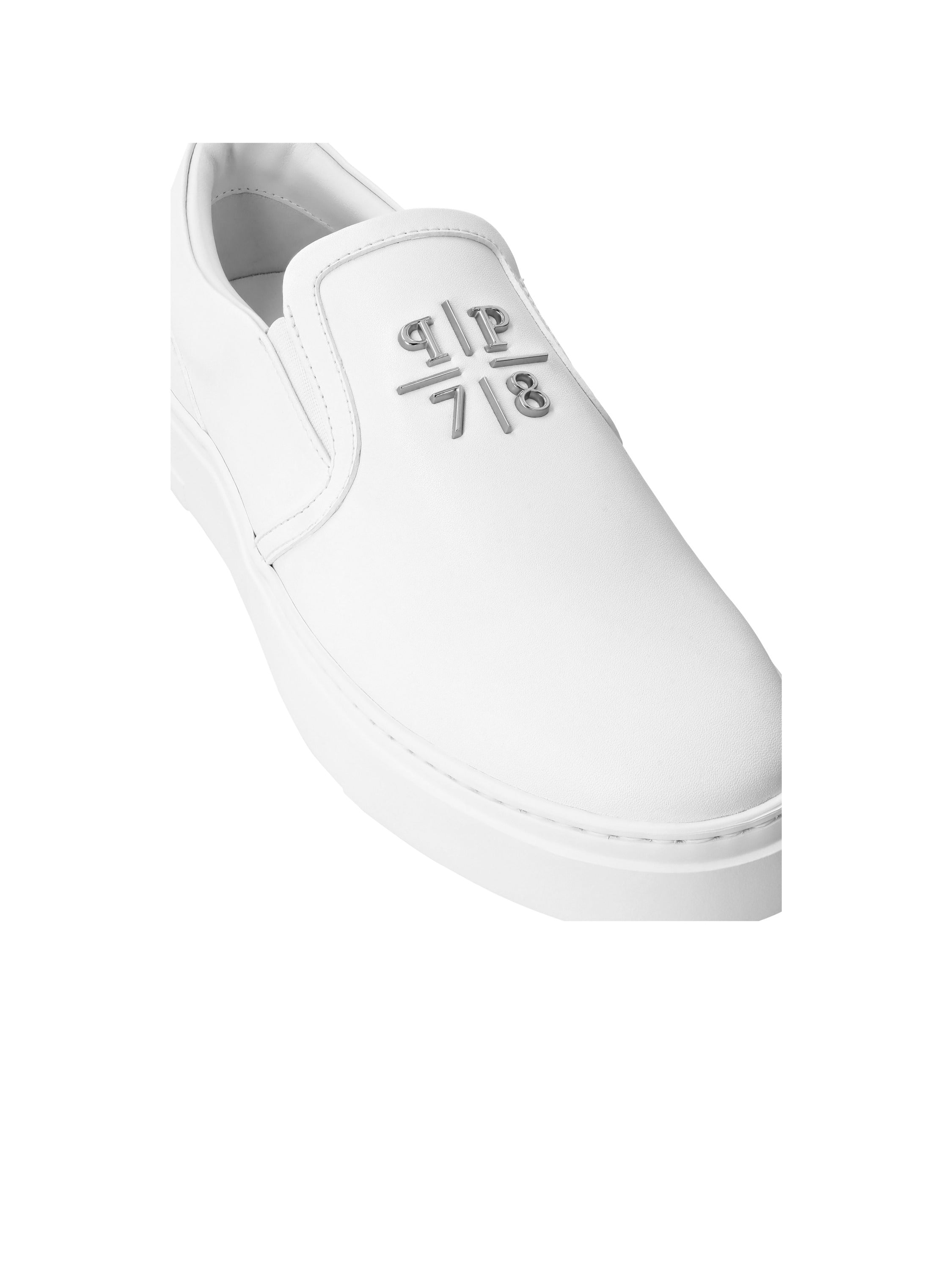 Nappa Leather Slip On Triangle