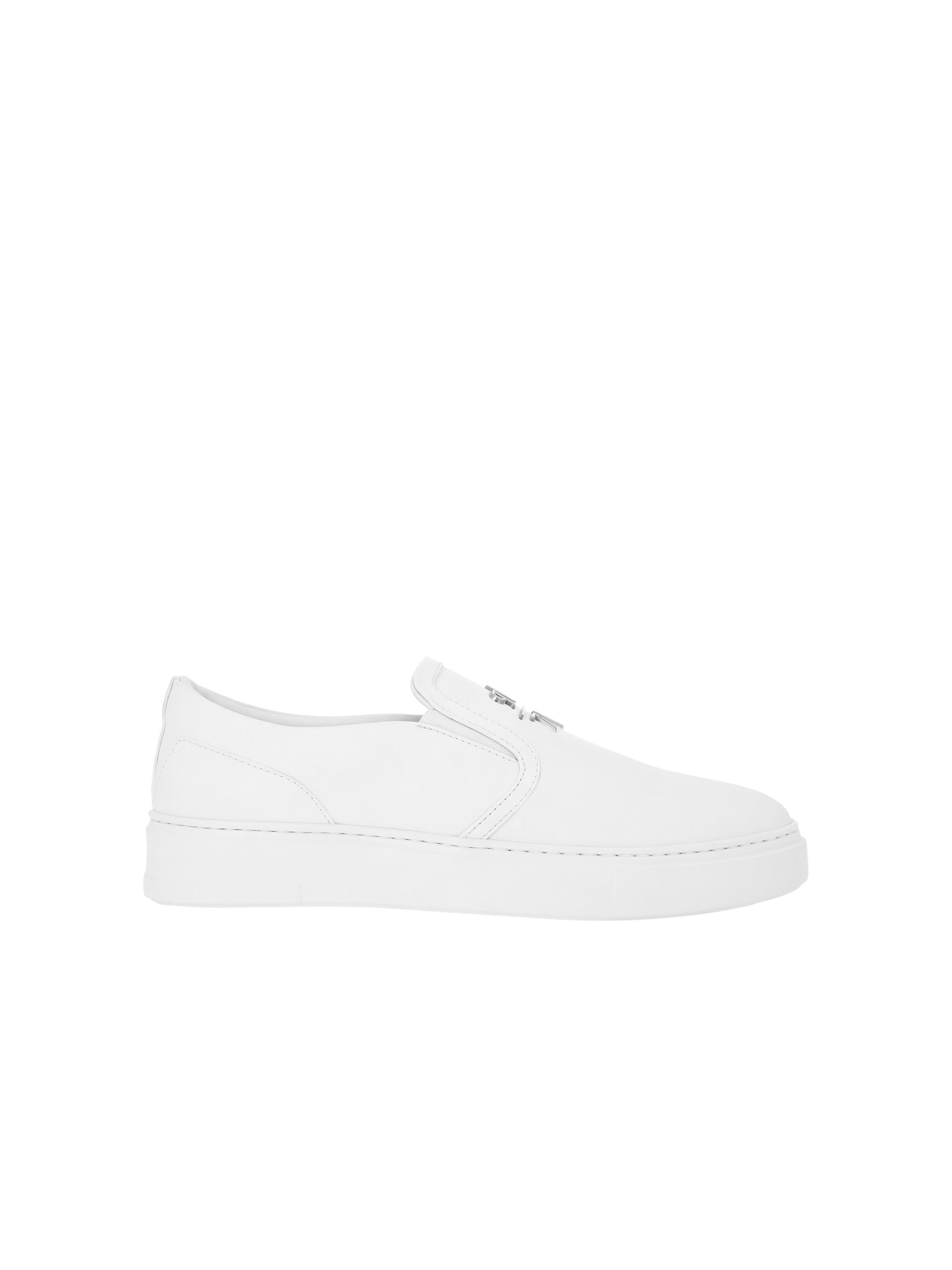 Nappa Leather Slip On Triangle