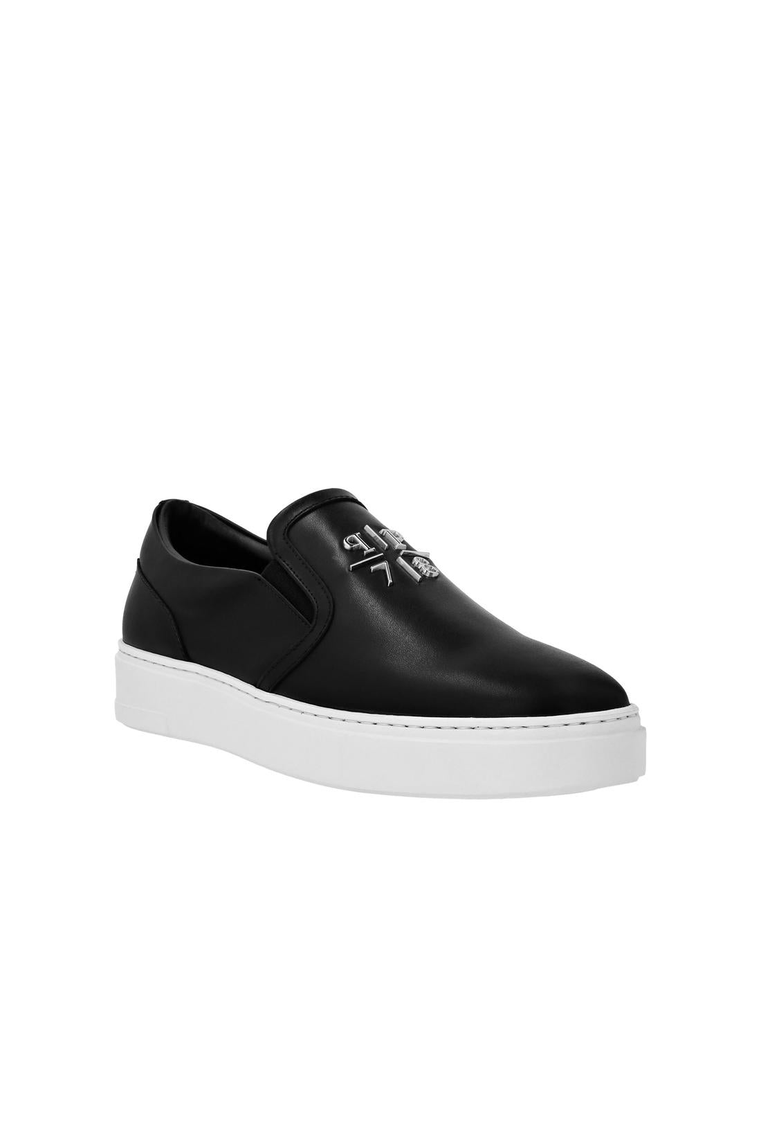 Nappa Leather Slip On Triangle