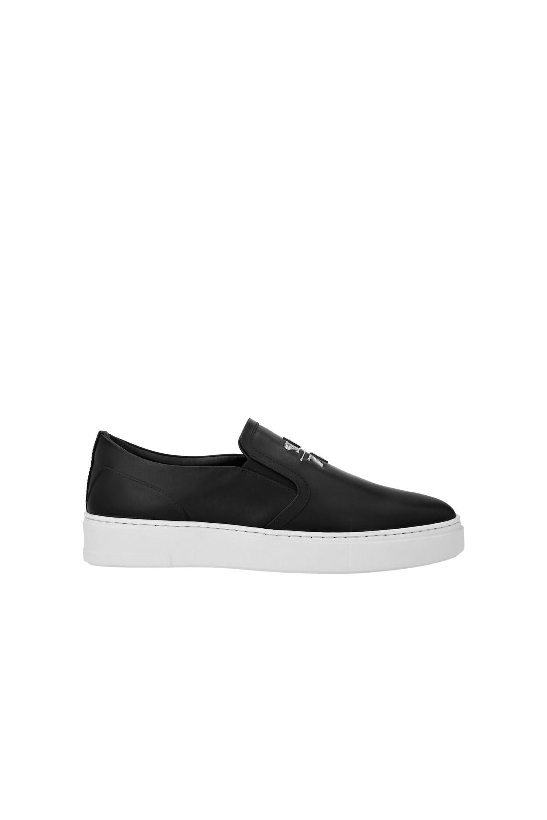 Nappa Leather Slip On Triangle