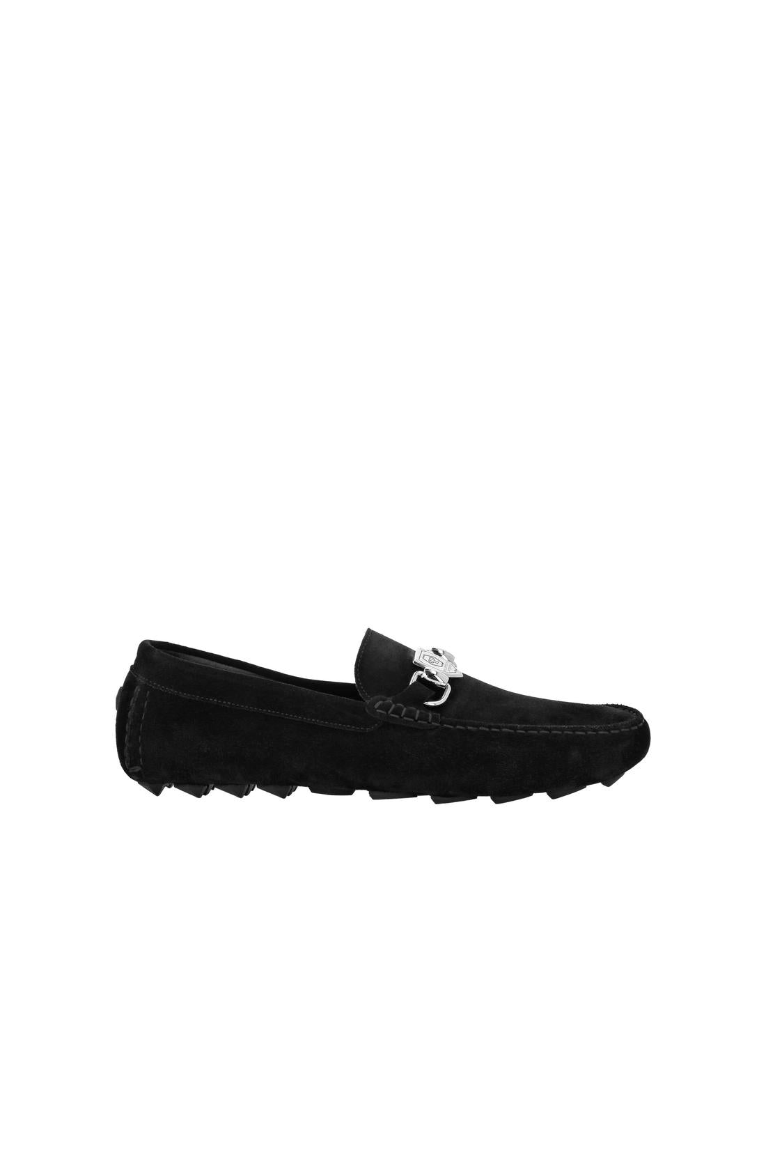 Philipp Plein Driver Suede Moccasins, Schuhe