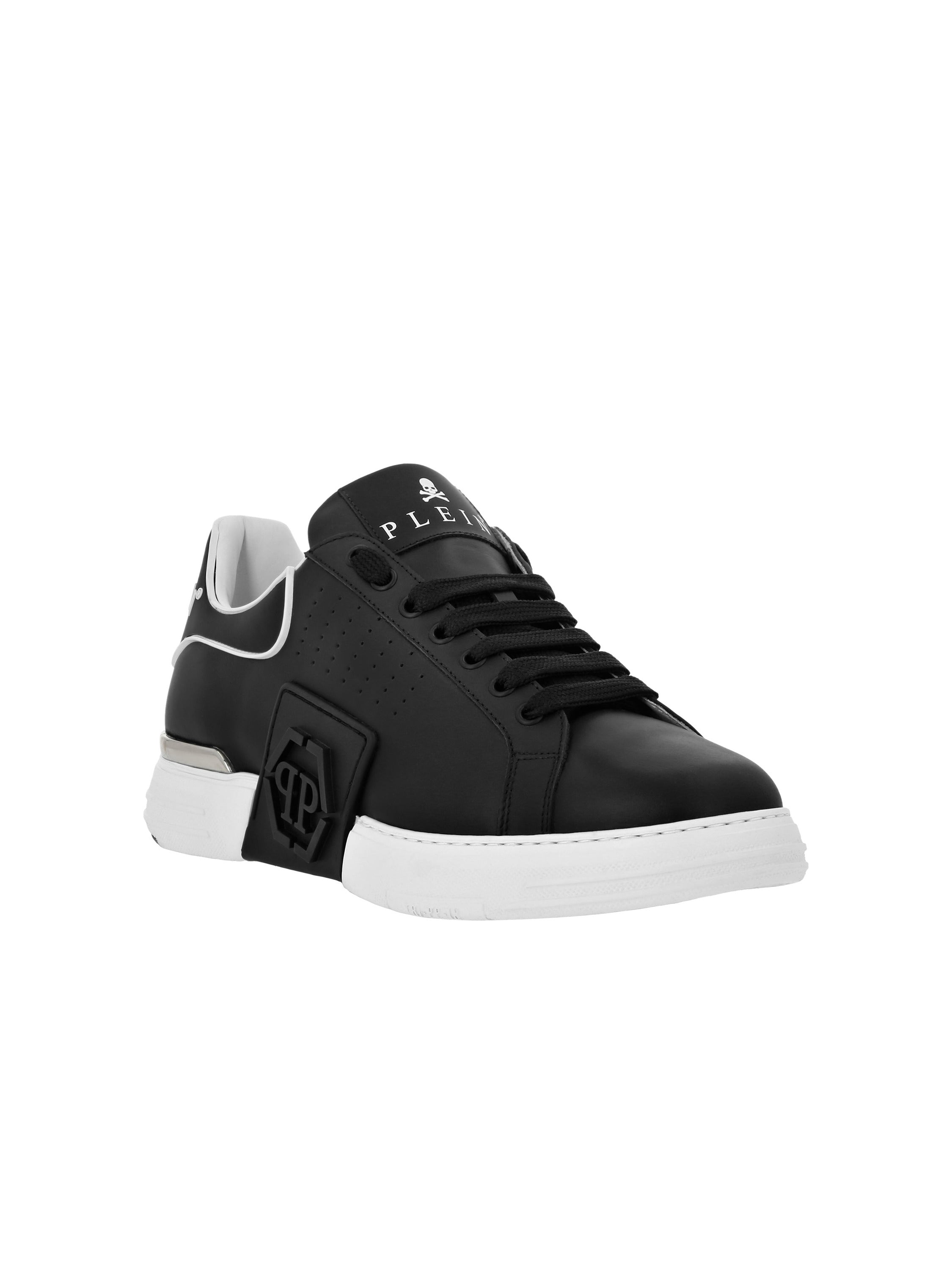 Nappa Leather Sneakers Low Top Hexagon