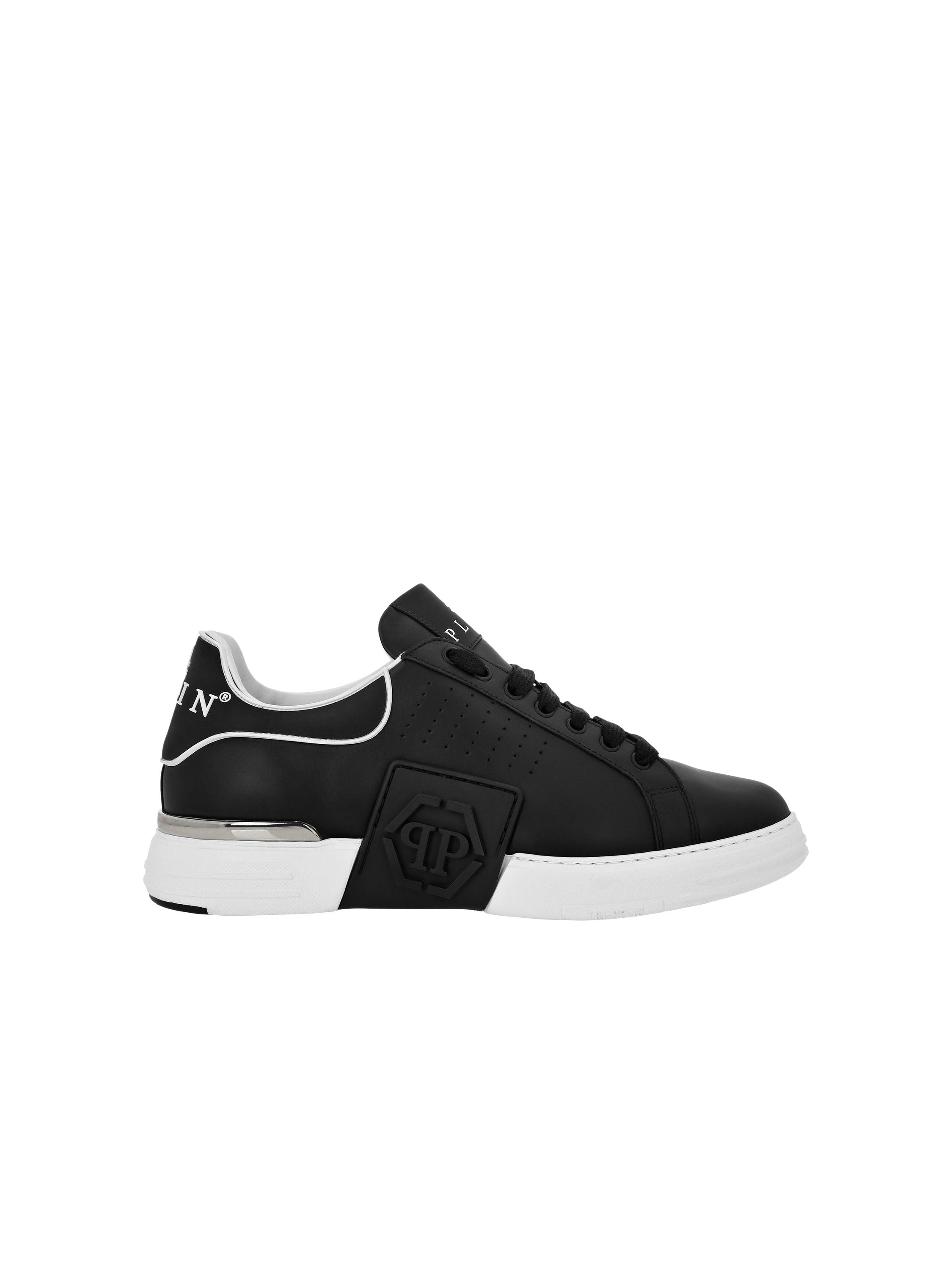Nappa Leather Sneakers Low Top Hexagon
