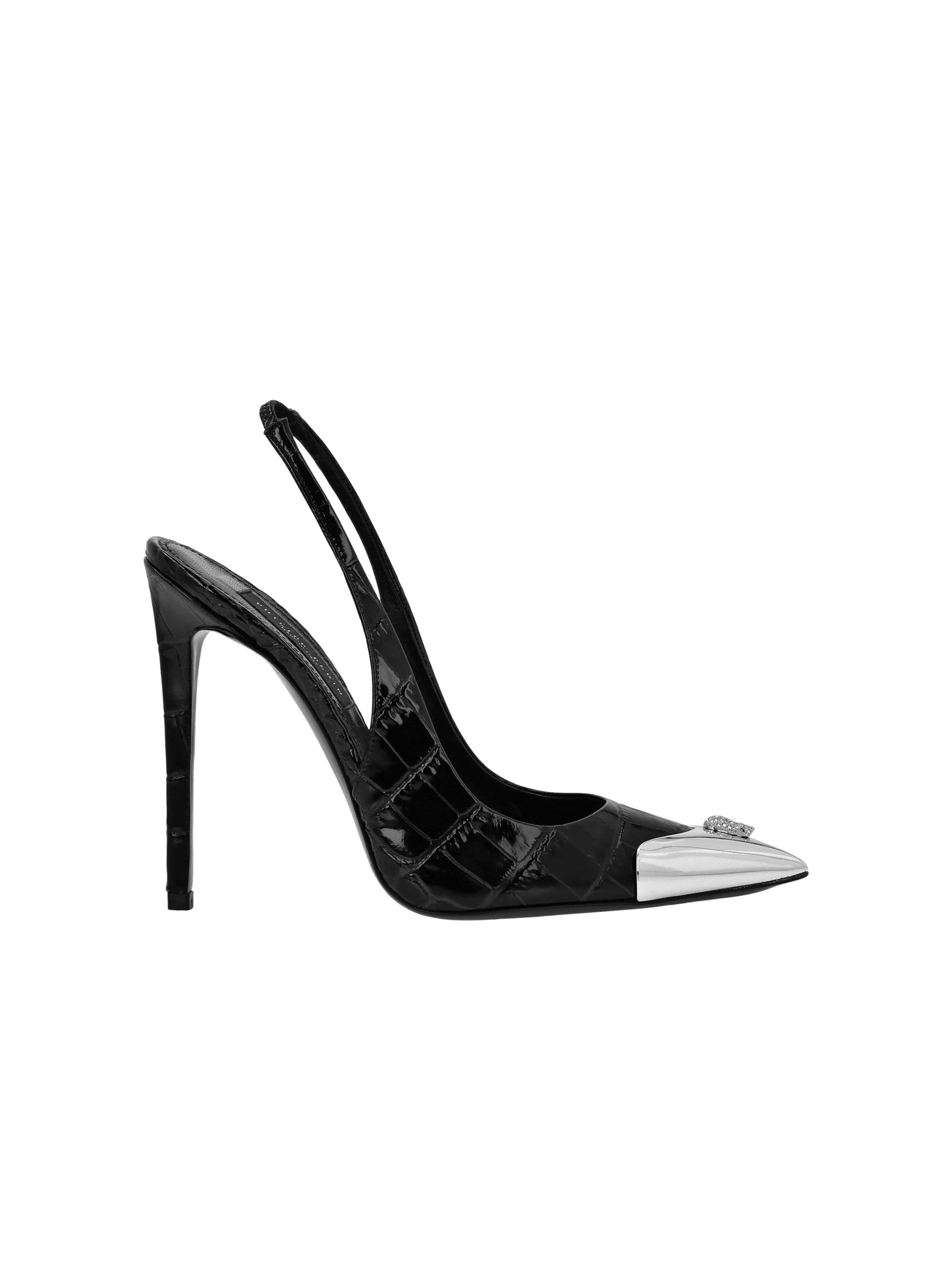 Slingback shoes SKULL