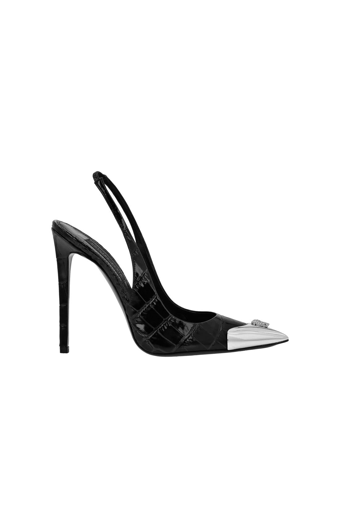 Philipp Plein Slingback shoes SKULL, Schuhe