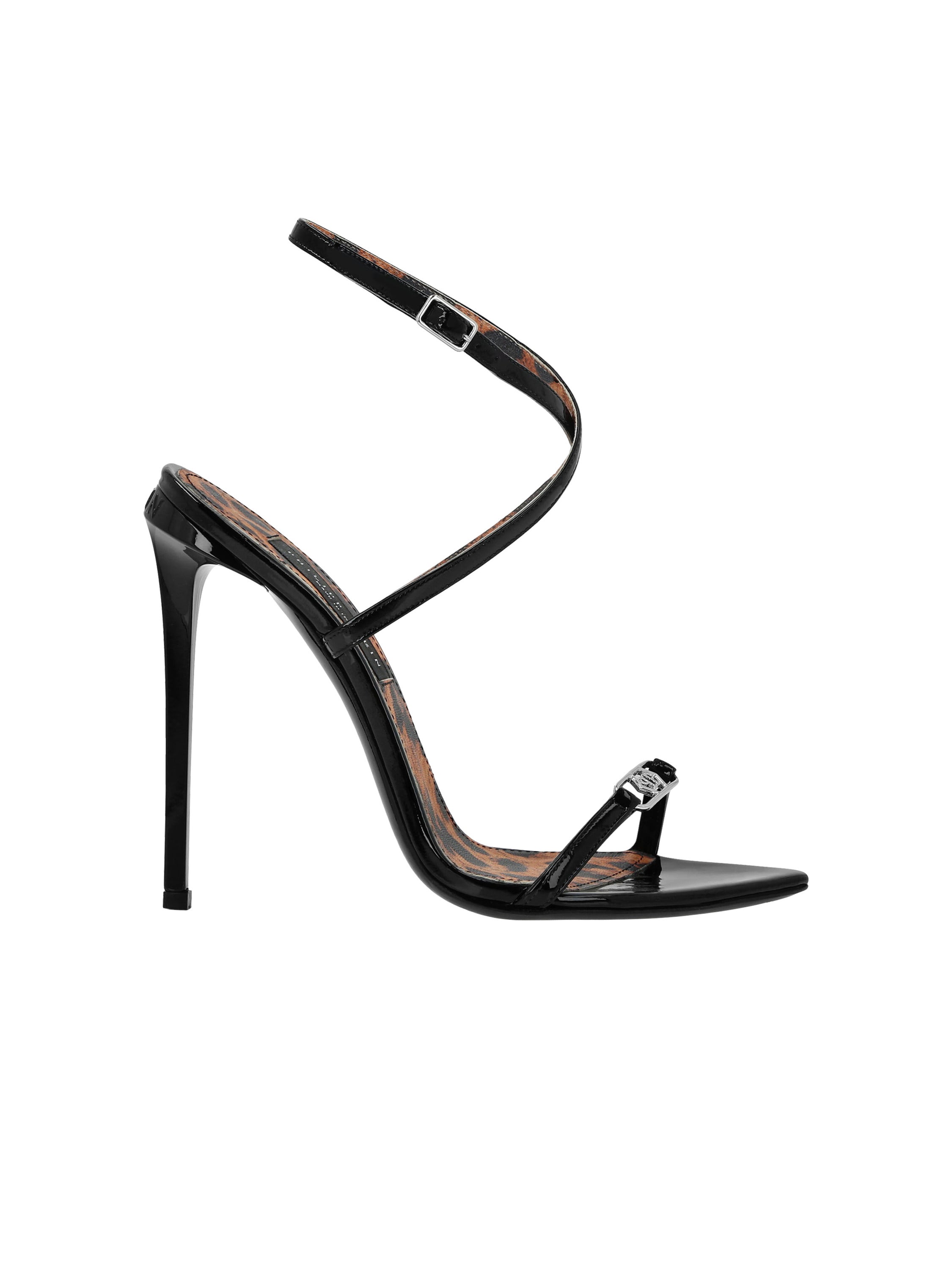 Leather Sandals High Heels