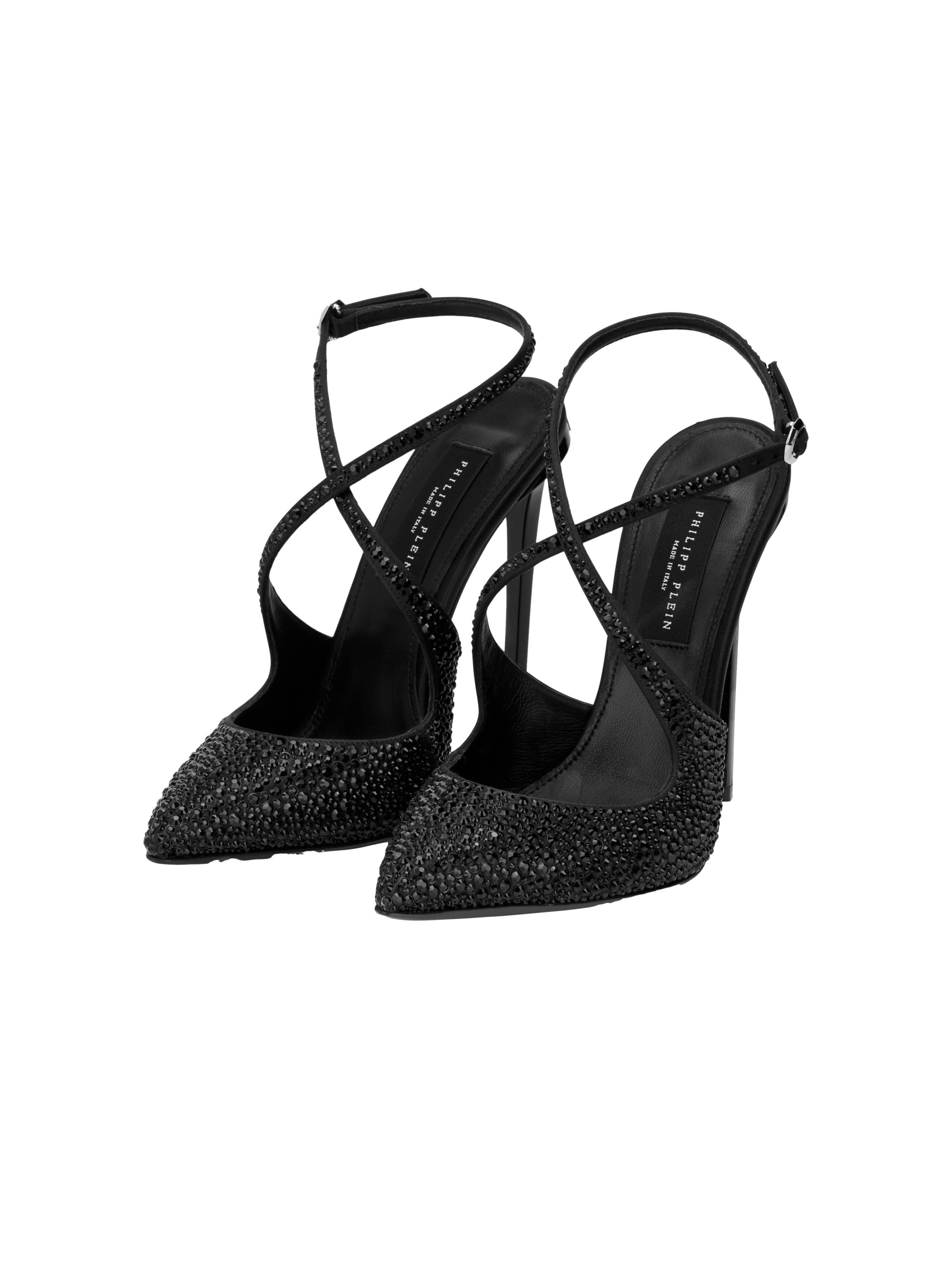 Slingback Shoes Strass